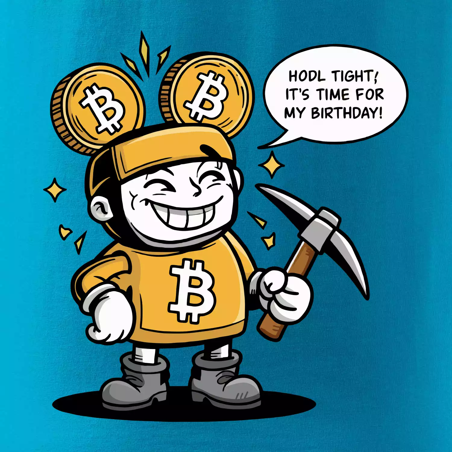 Hodl tight, it's time for my birthday!