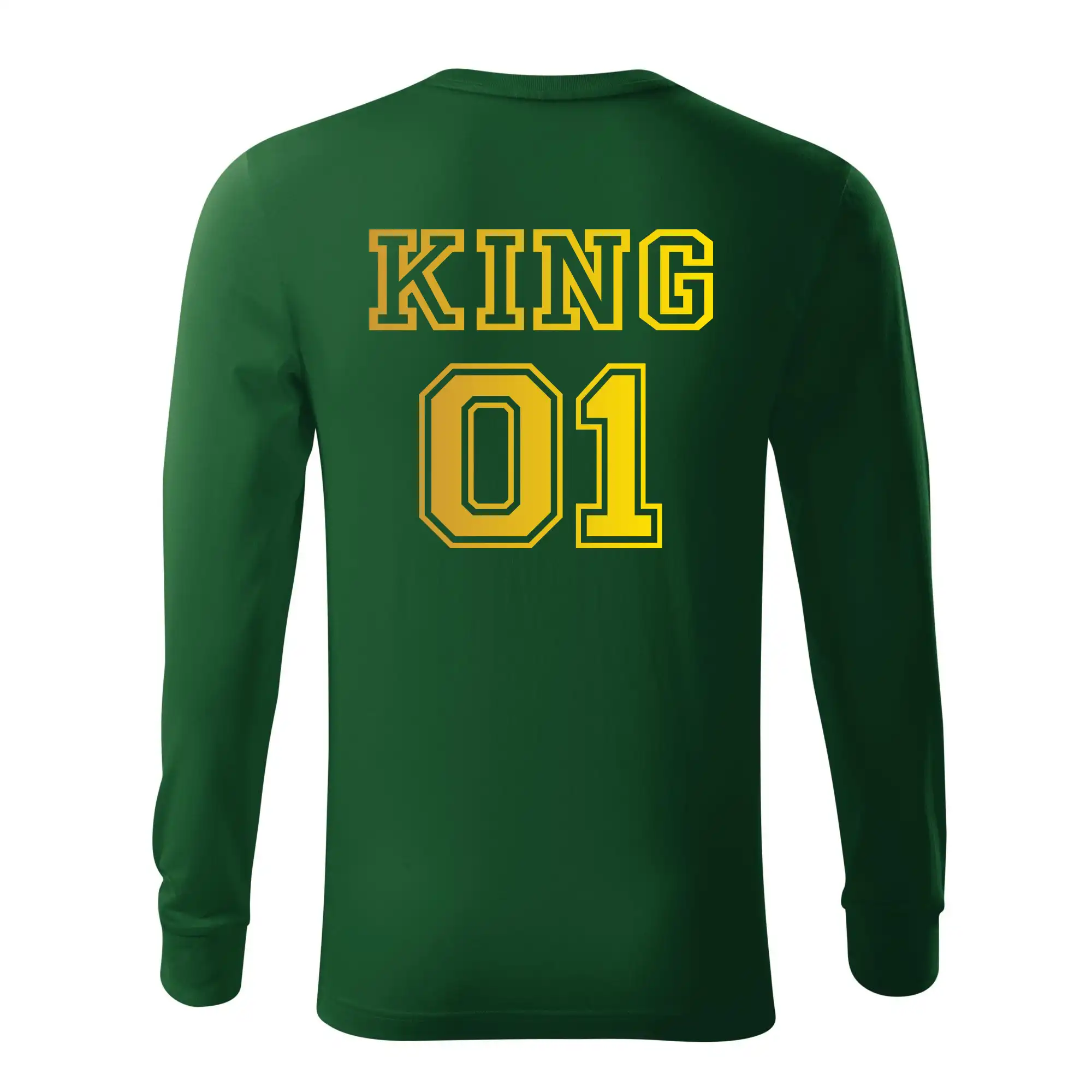 King - Queen - 01 dres - zlatý potisk