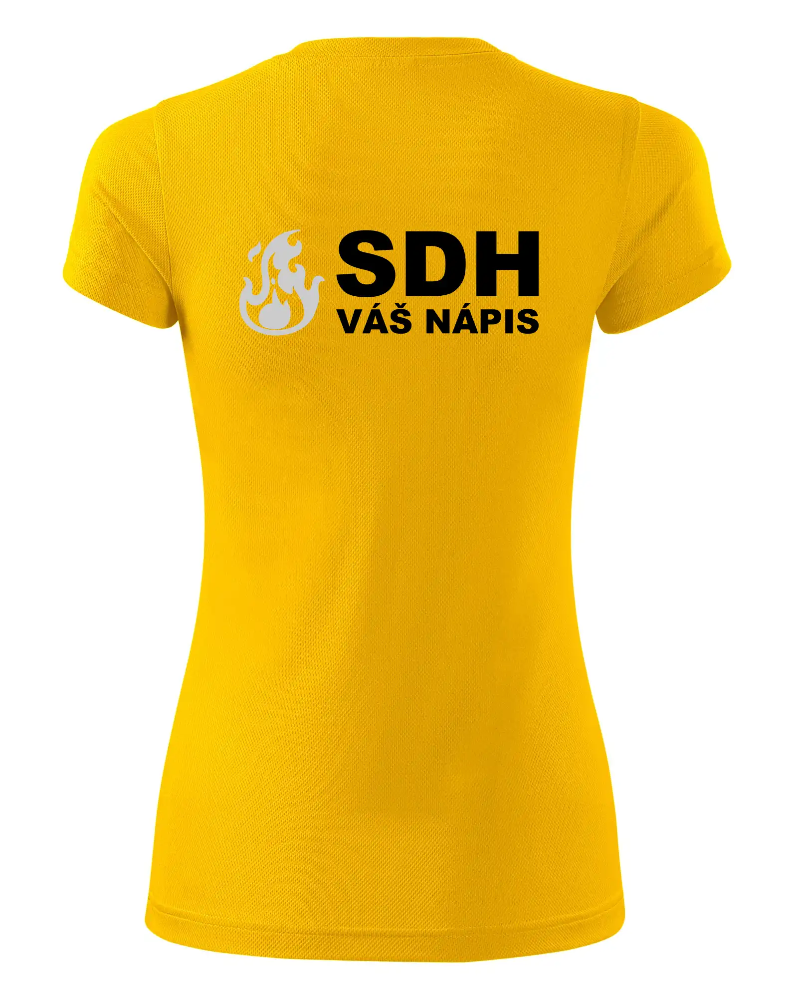 SDH REFLEXNÍ nápis (oheň, firesport, název sboru - vlastní nápis)