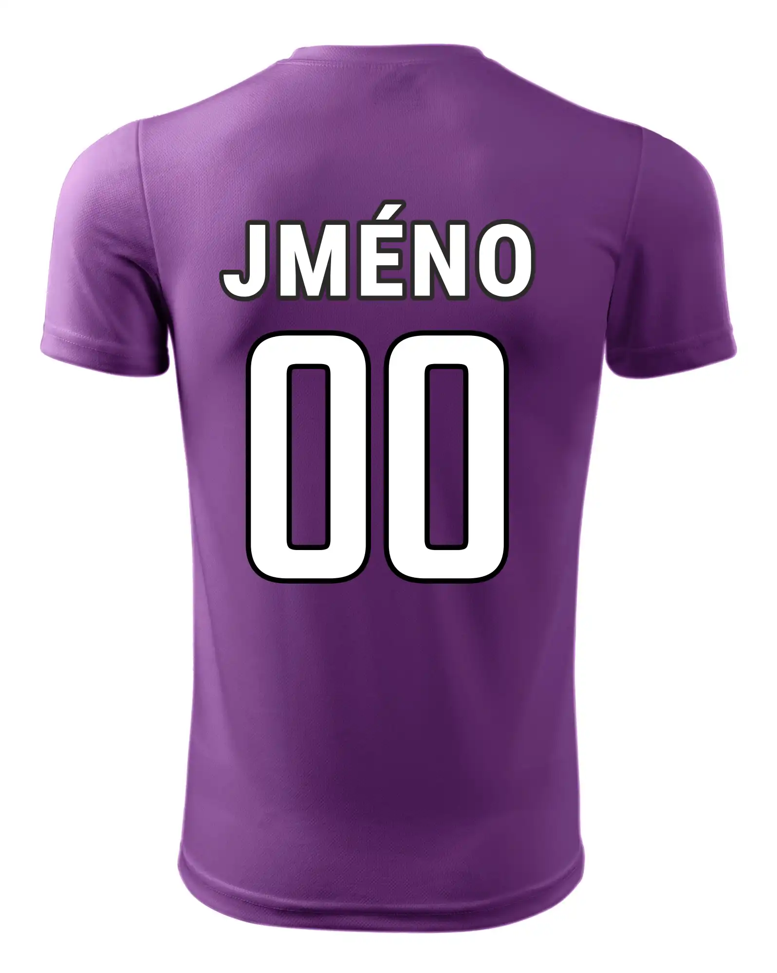 Fotbalový dres - vlastní jméno a číslo