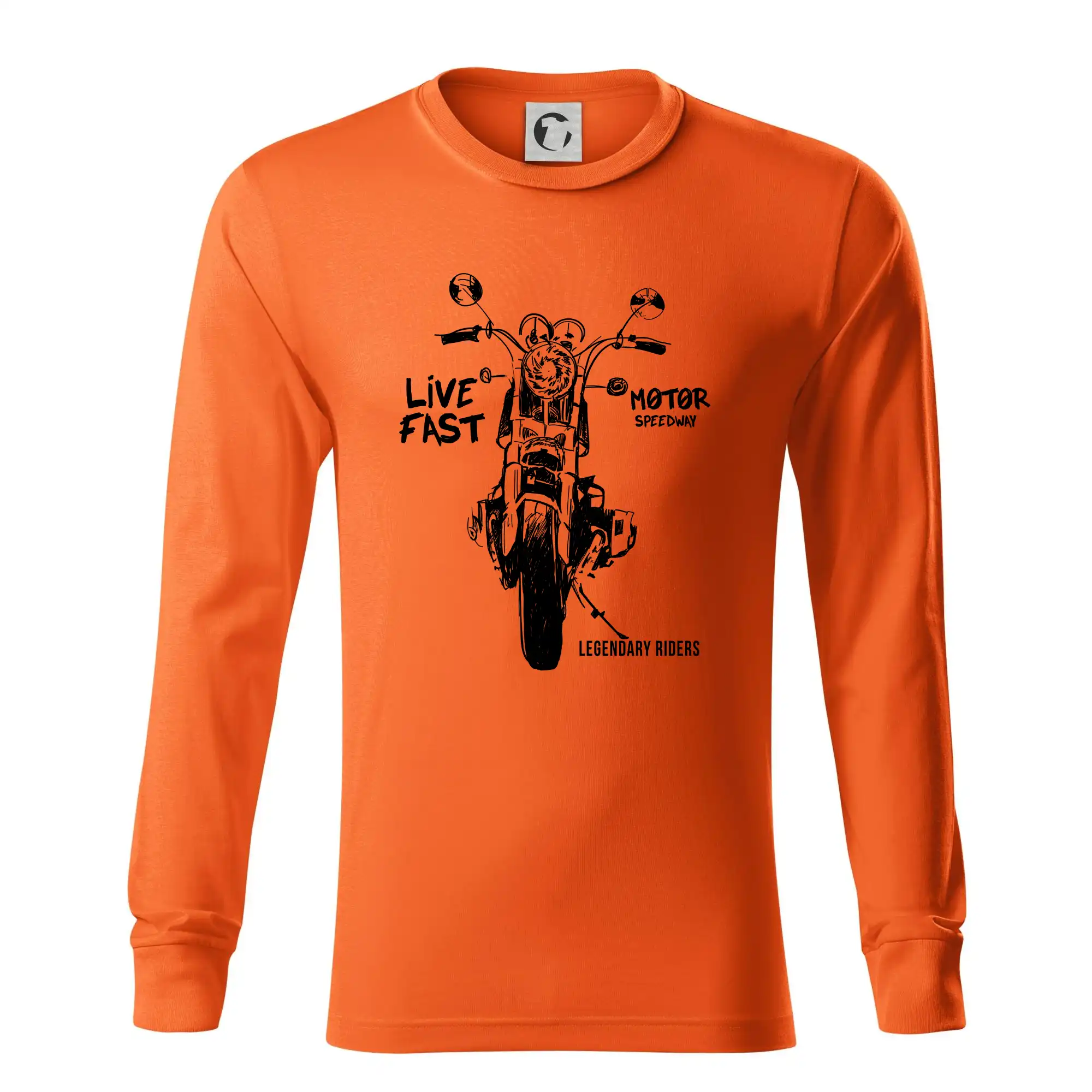 Motorka kresba live fast