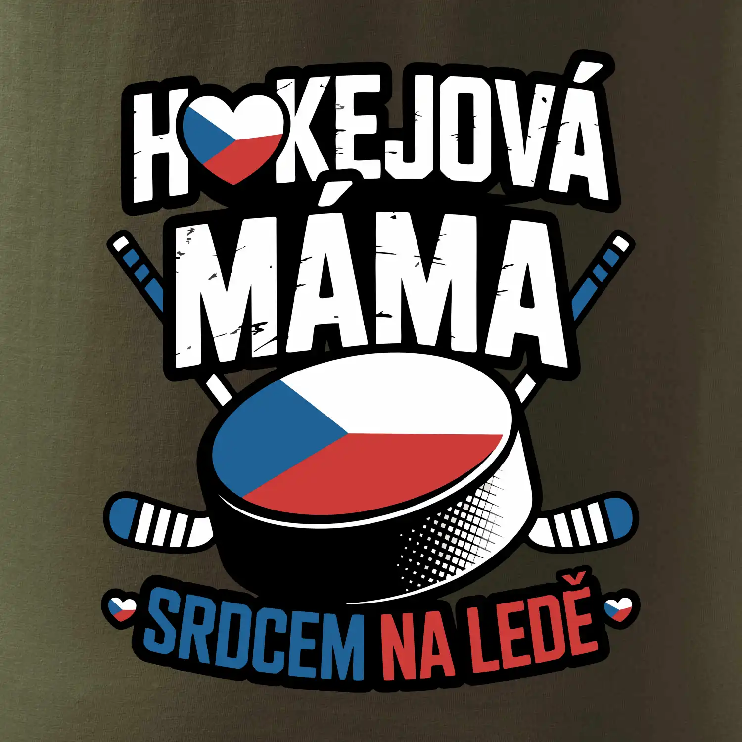 Hokejová máma - srdcem na ledě
