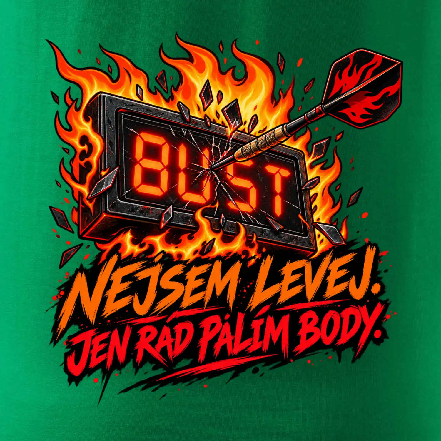 Nejsem levej, jen rád pálím body