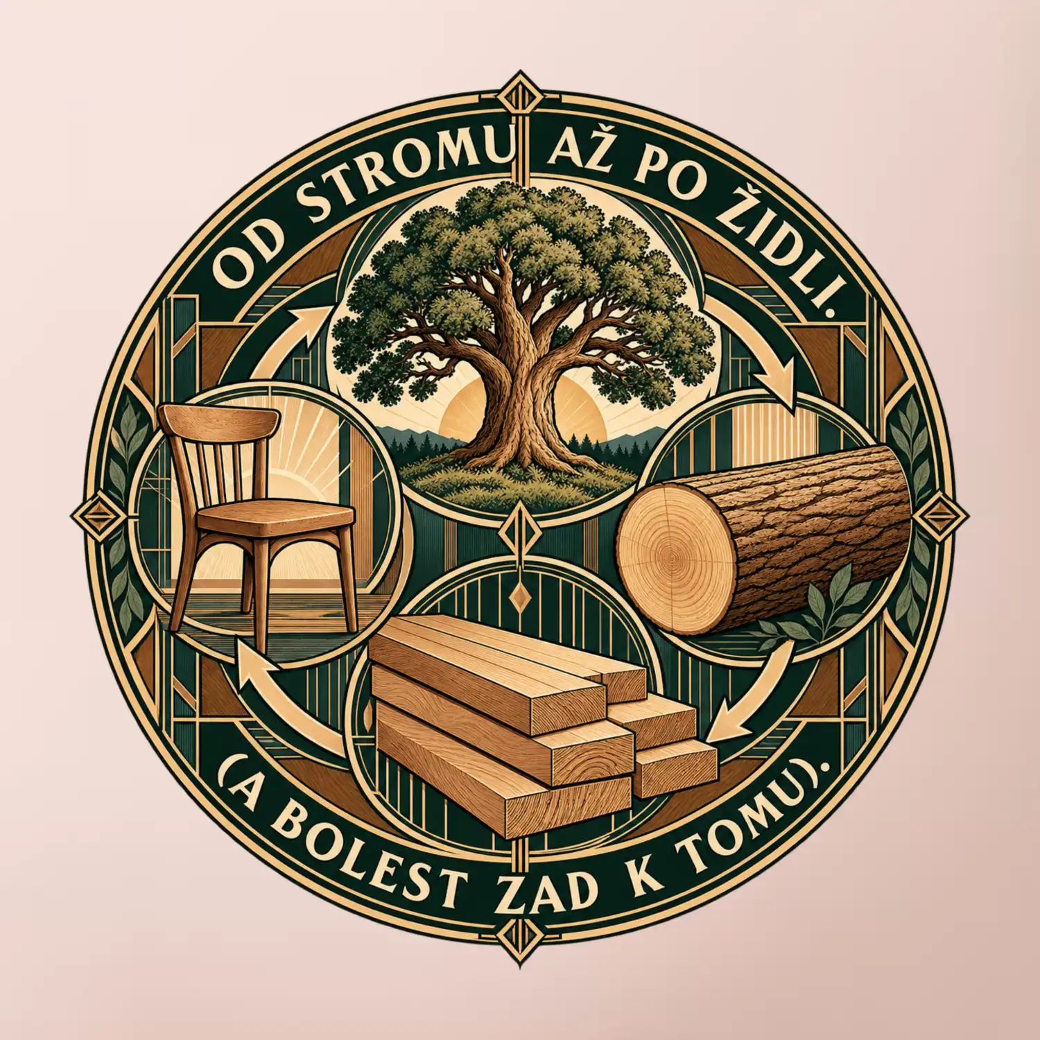 Od stromu až po dřevěnou židli