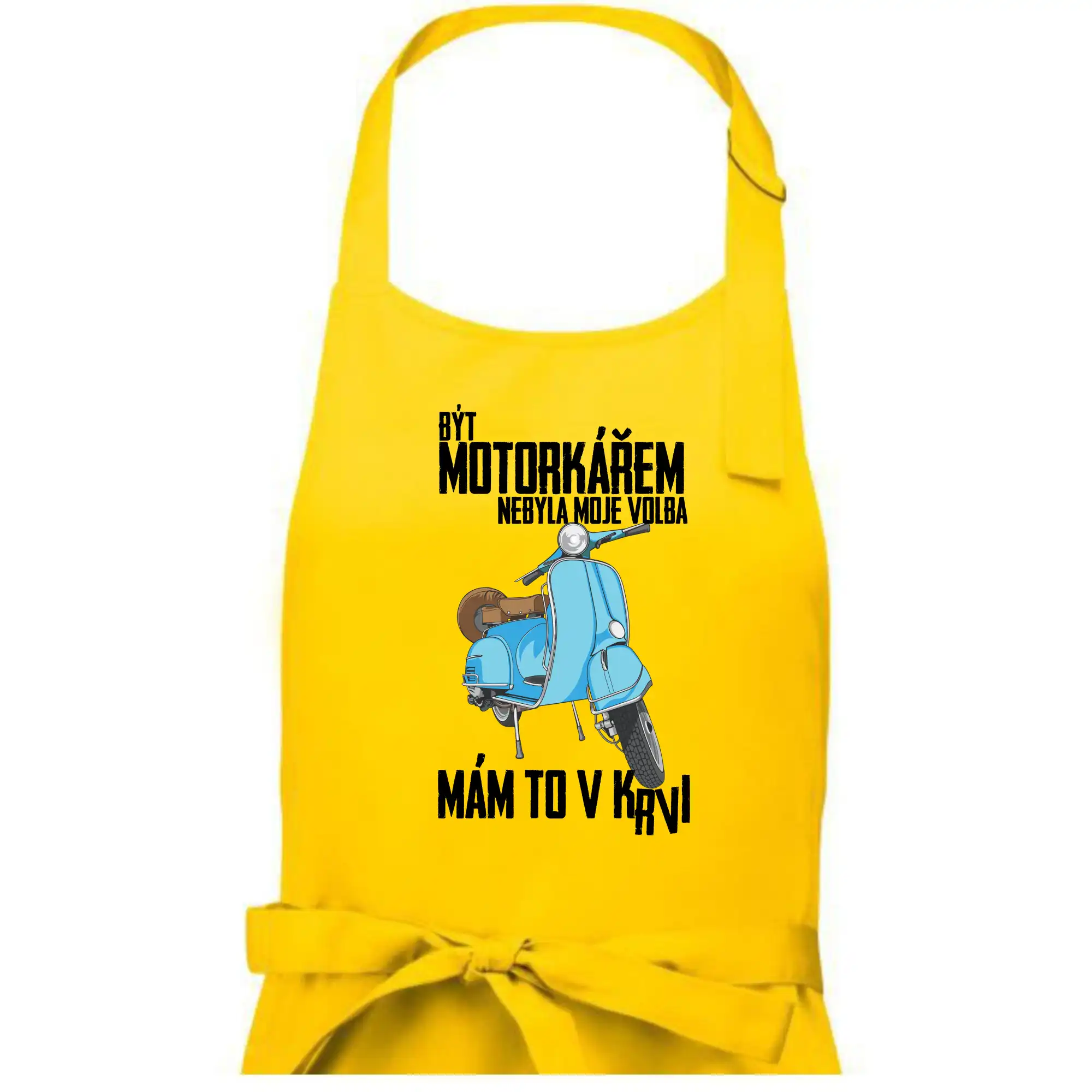 Být motorkářem nebyla moje volba skútr