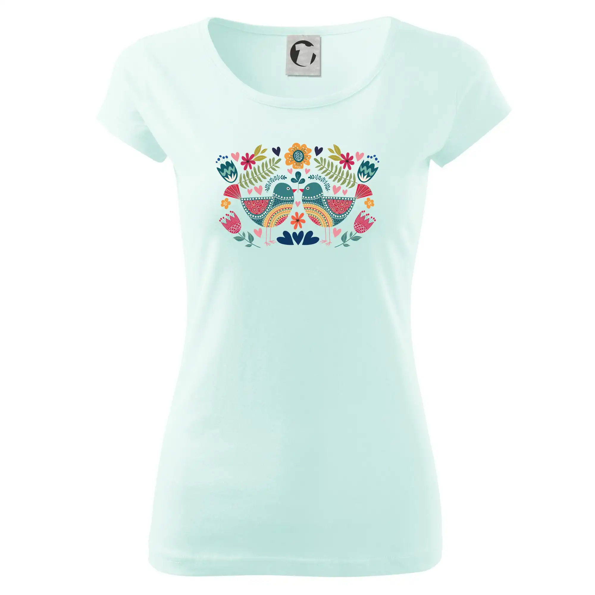 Folklor - dva barevní ptáčci