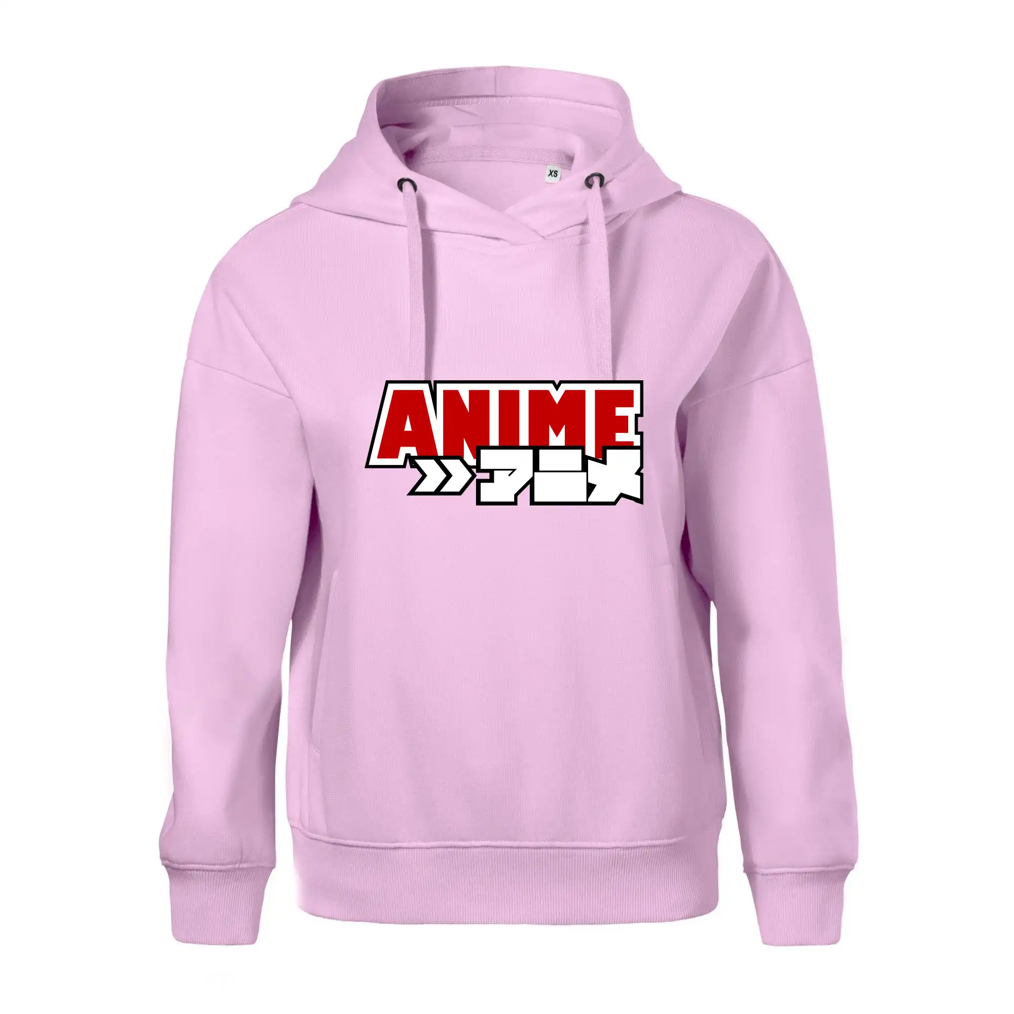Anime nápis červený