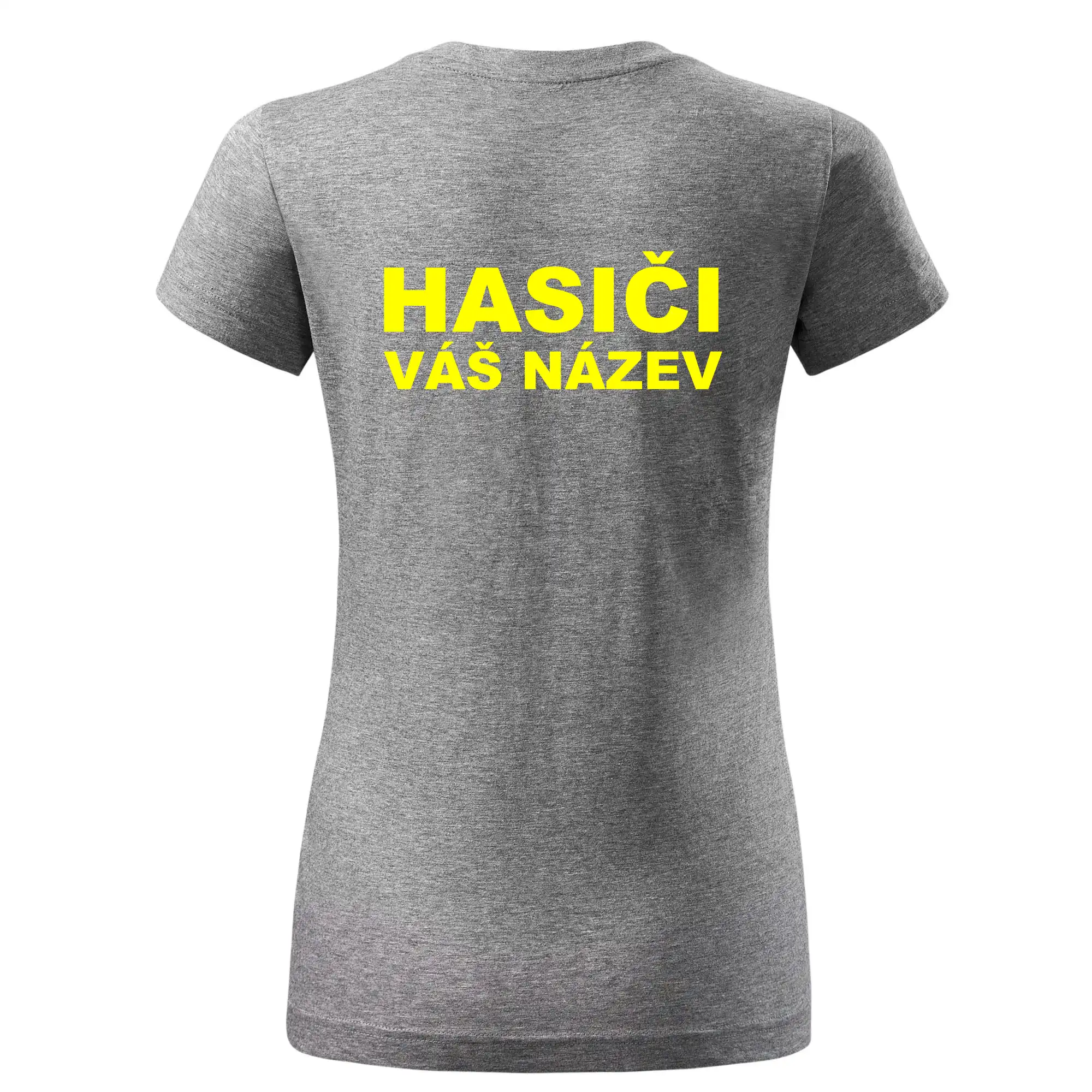 Hasiči - žlutý nápis - váš název sboru