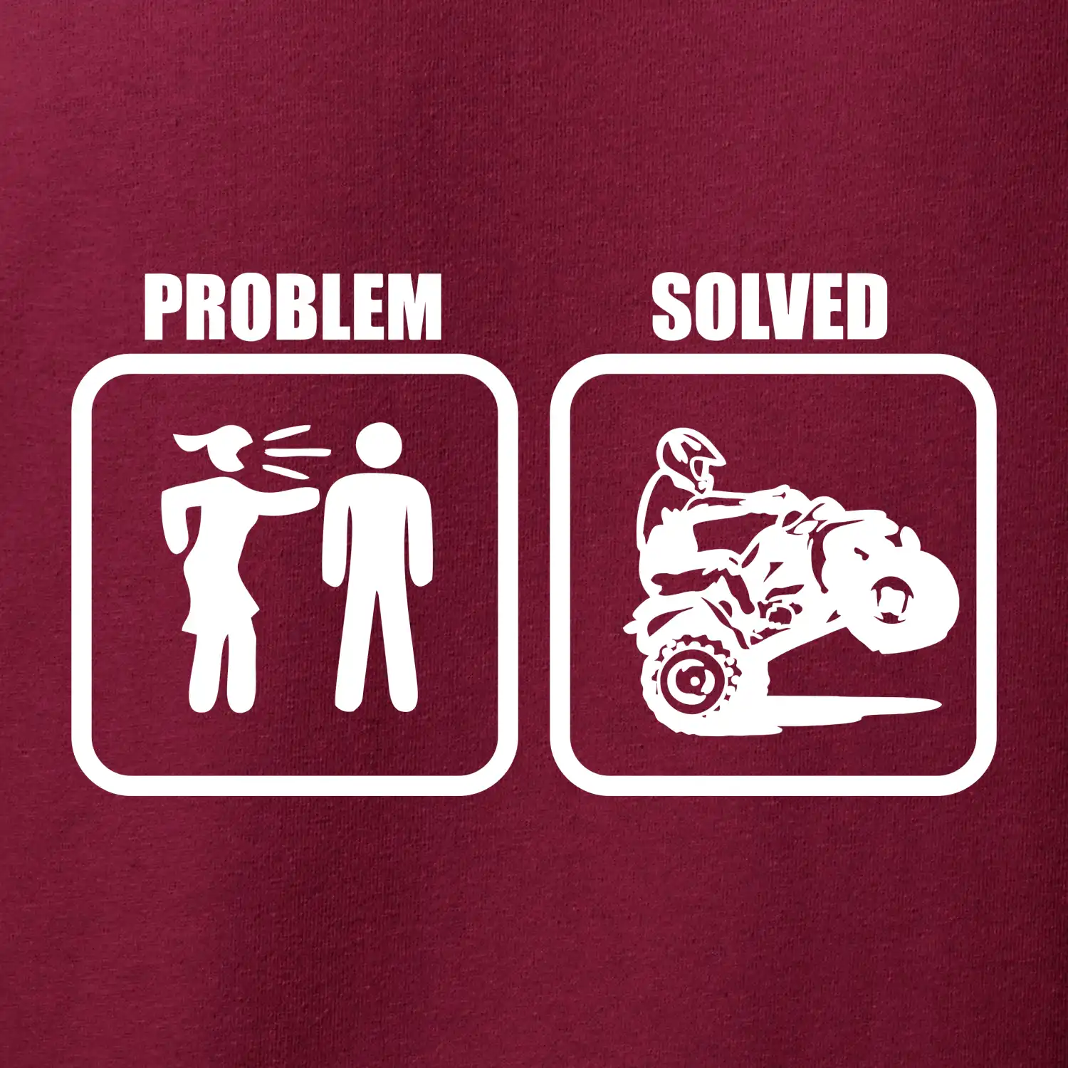 Problem quad / čtyřkolka