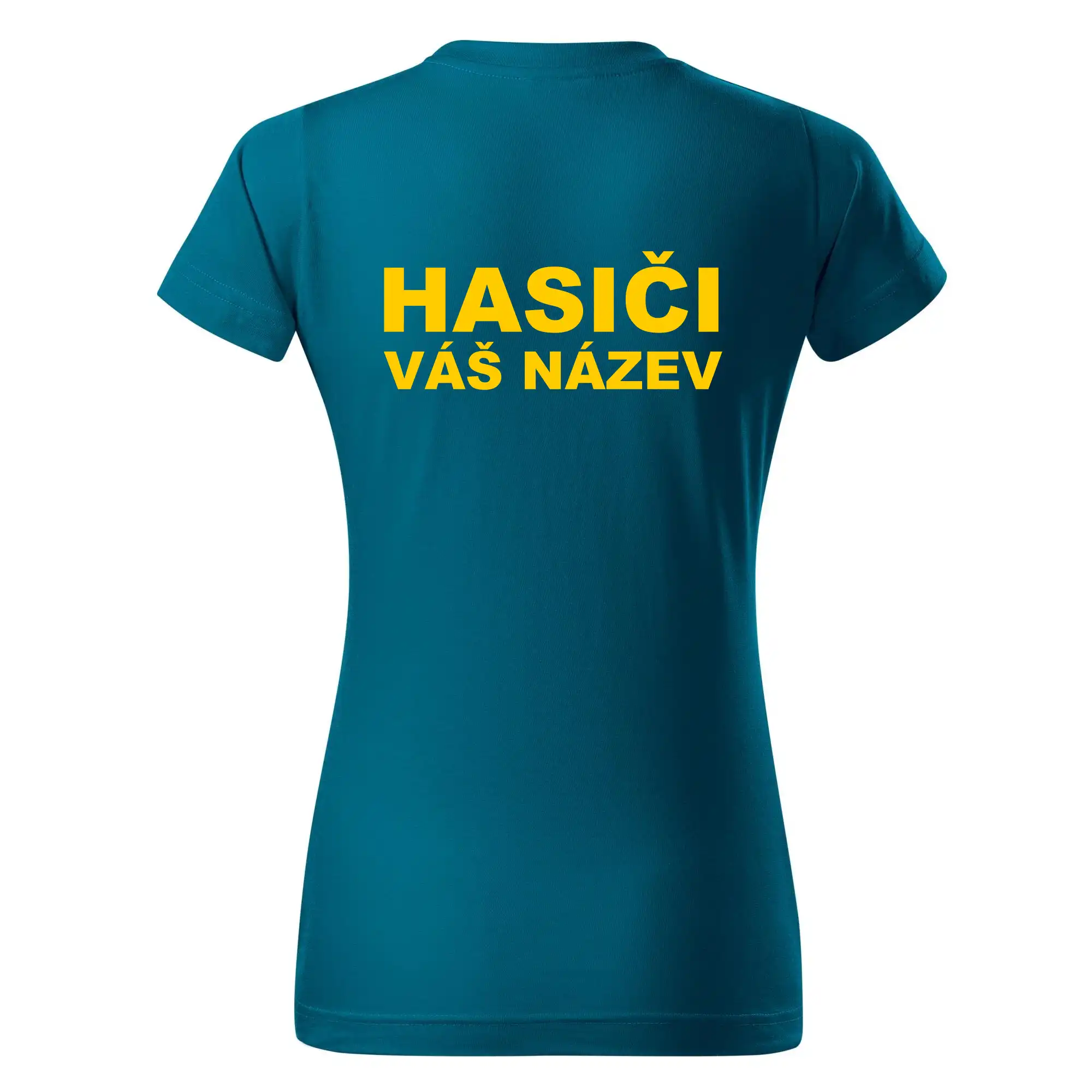 Hasiči - žlutý nápis - váš název sboru