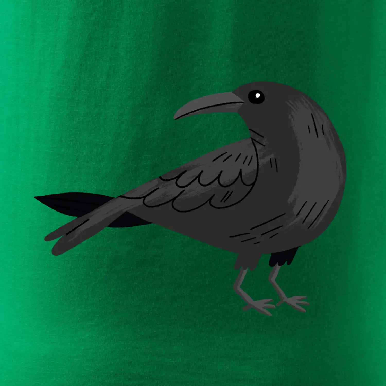 Vrána kreslená  (studio-arte.cz)