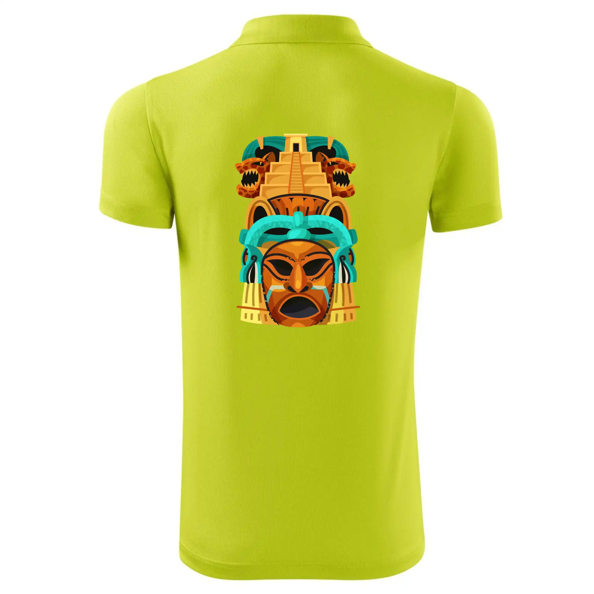 Mayové maska s pyramidou