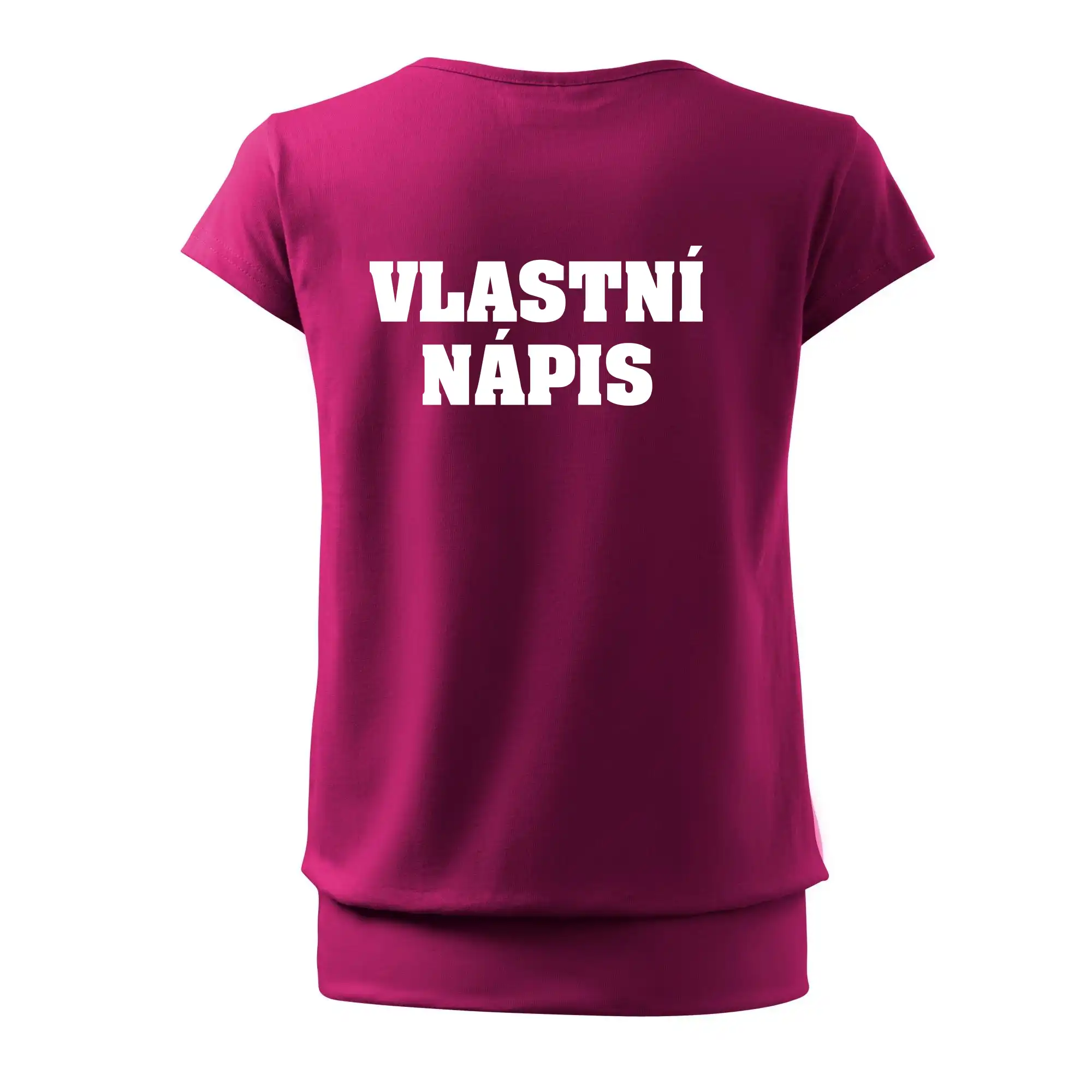 Hvězda života - vlastní nápis vpředu a vzadu