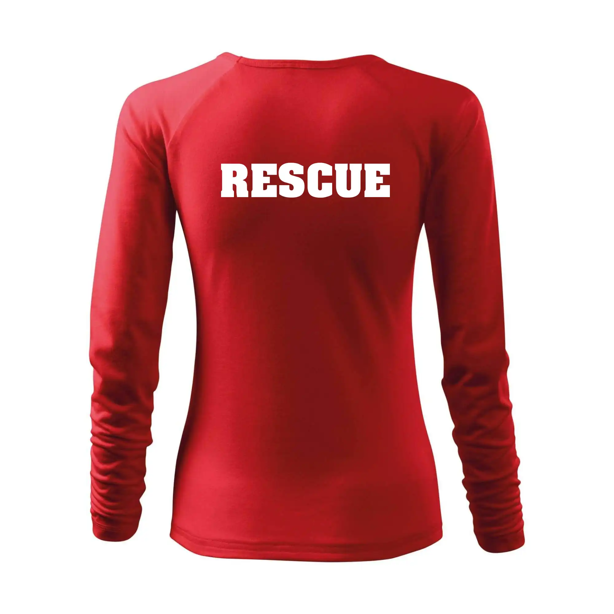 Rescue - Hvězda na prsu +  nápis na zádech