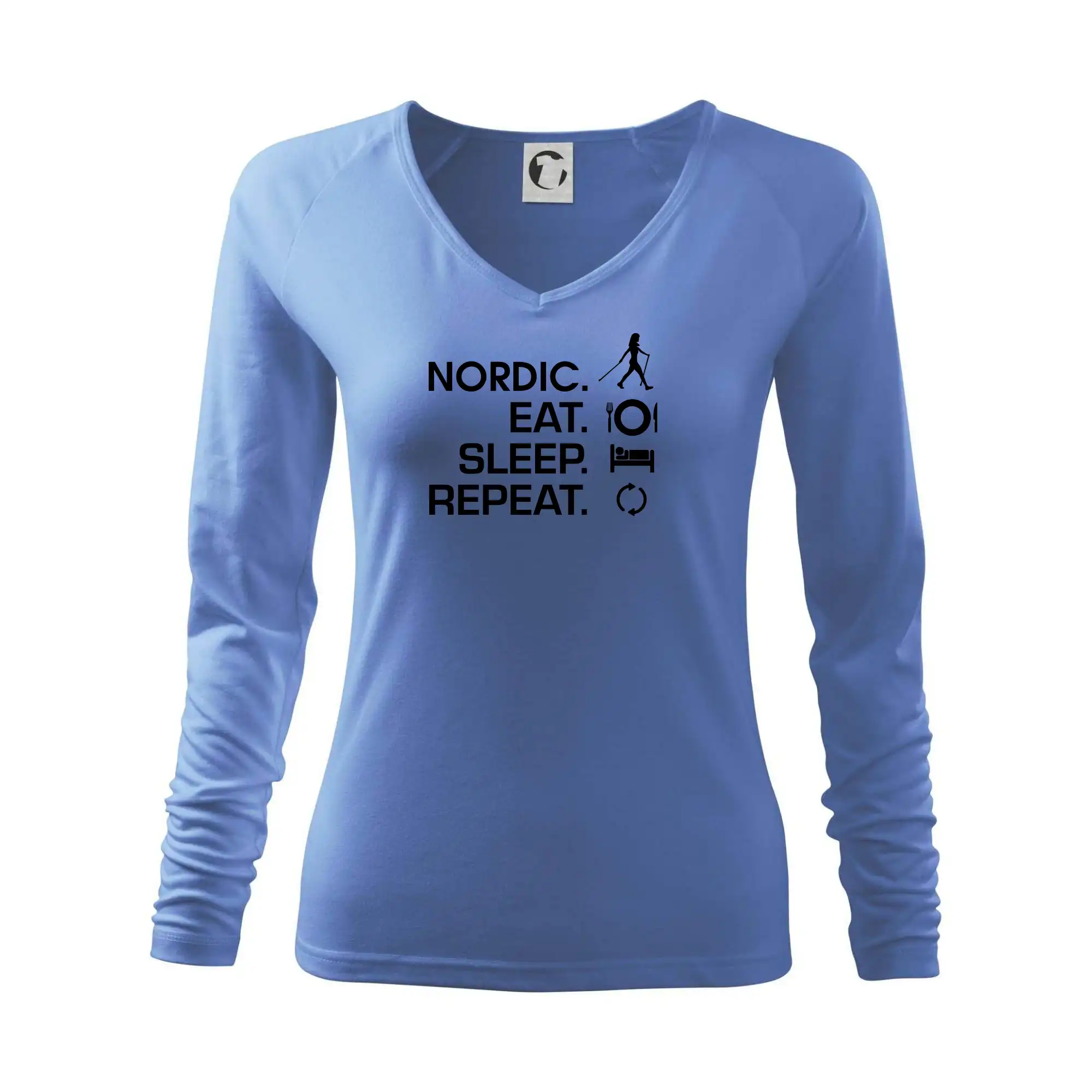 Nordic walking eat sleep
