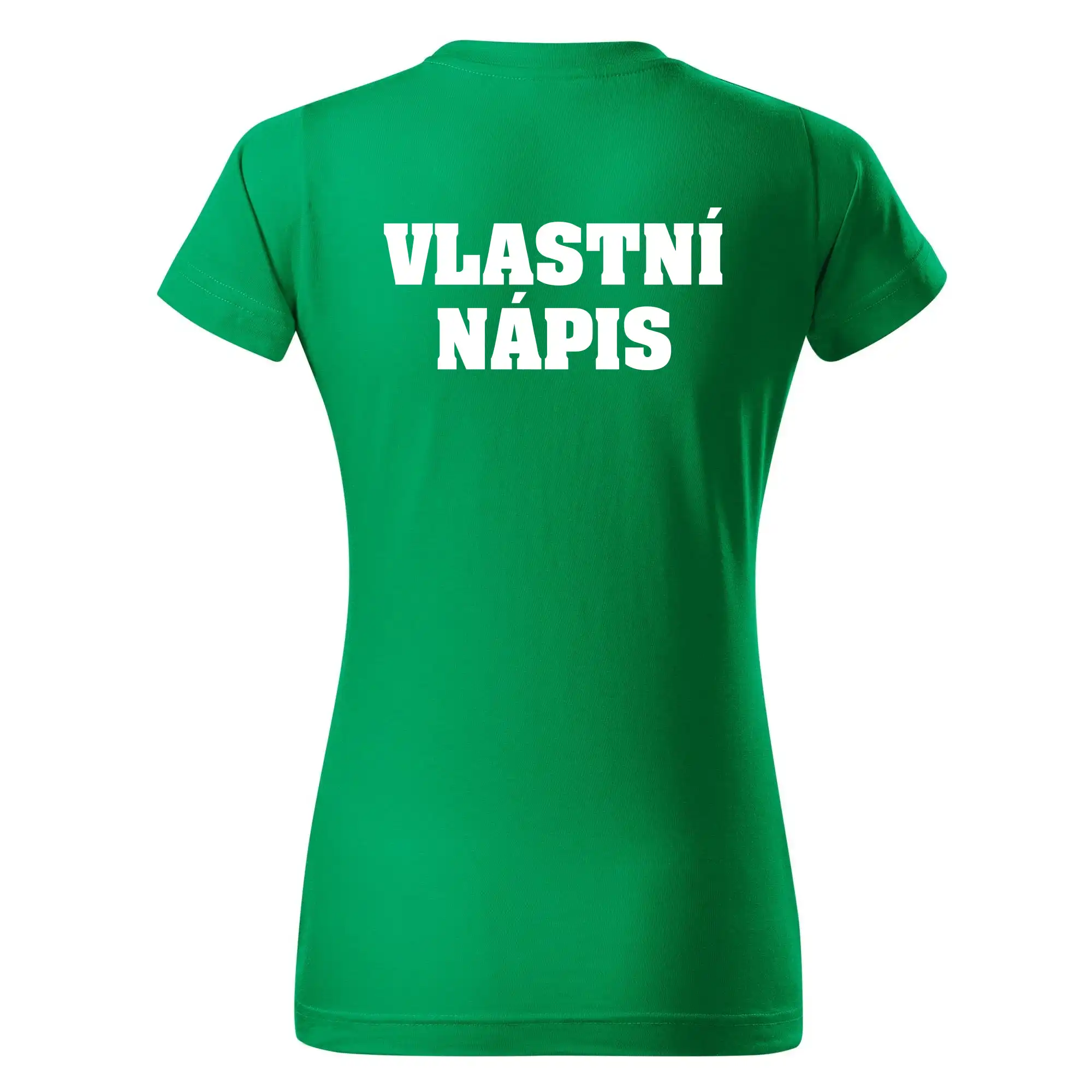 Hvězda života - vlastní nápis vpředu a vzadu