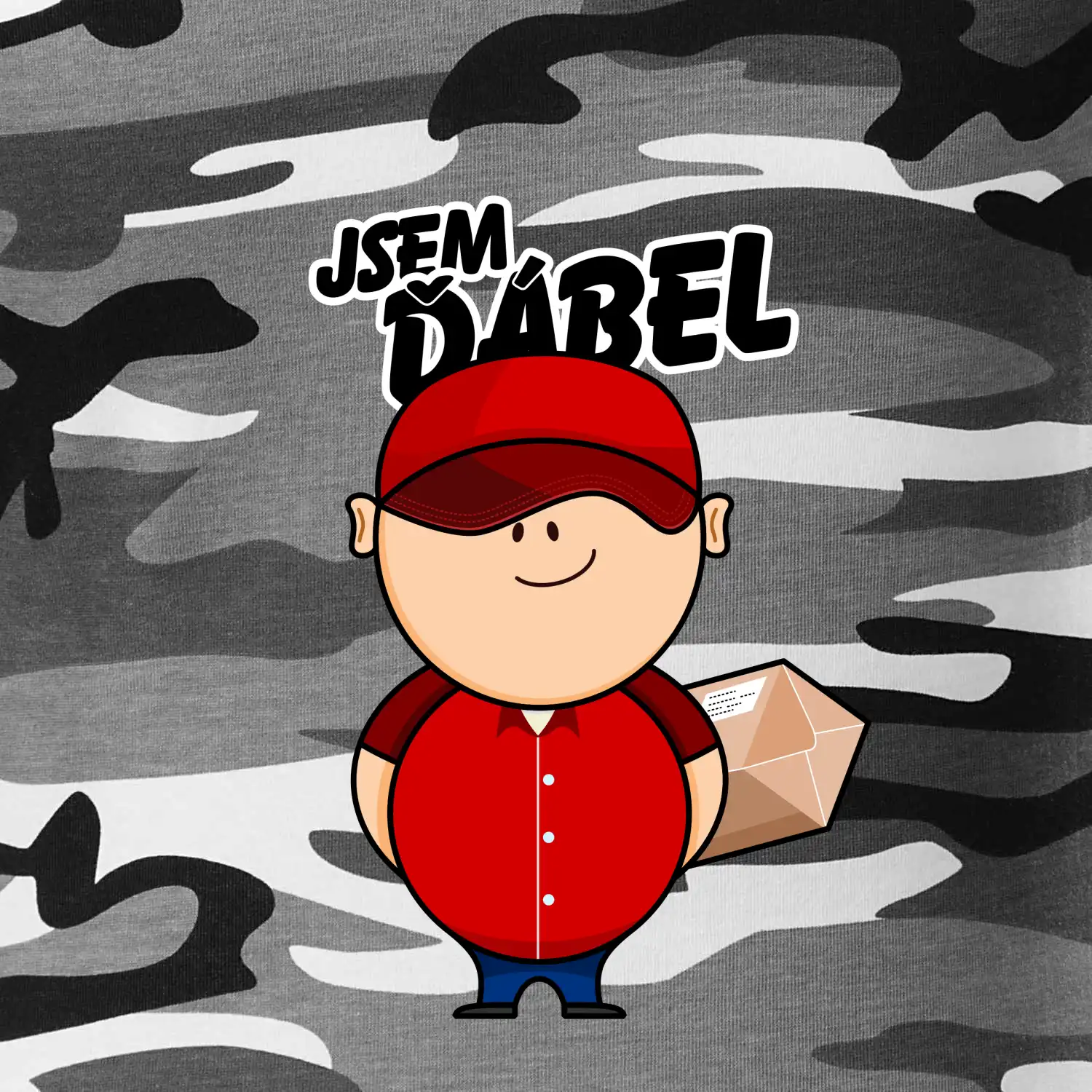 Jsem ďábel doručovatel červený