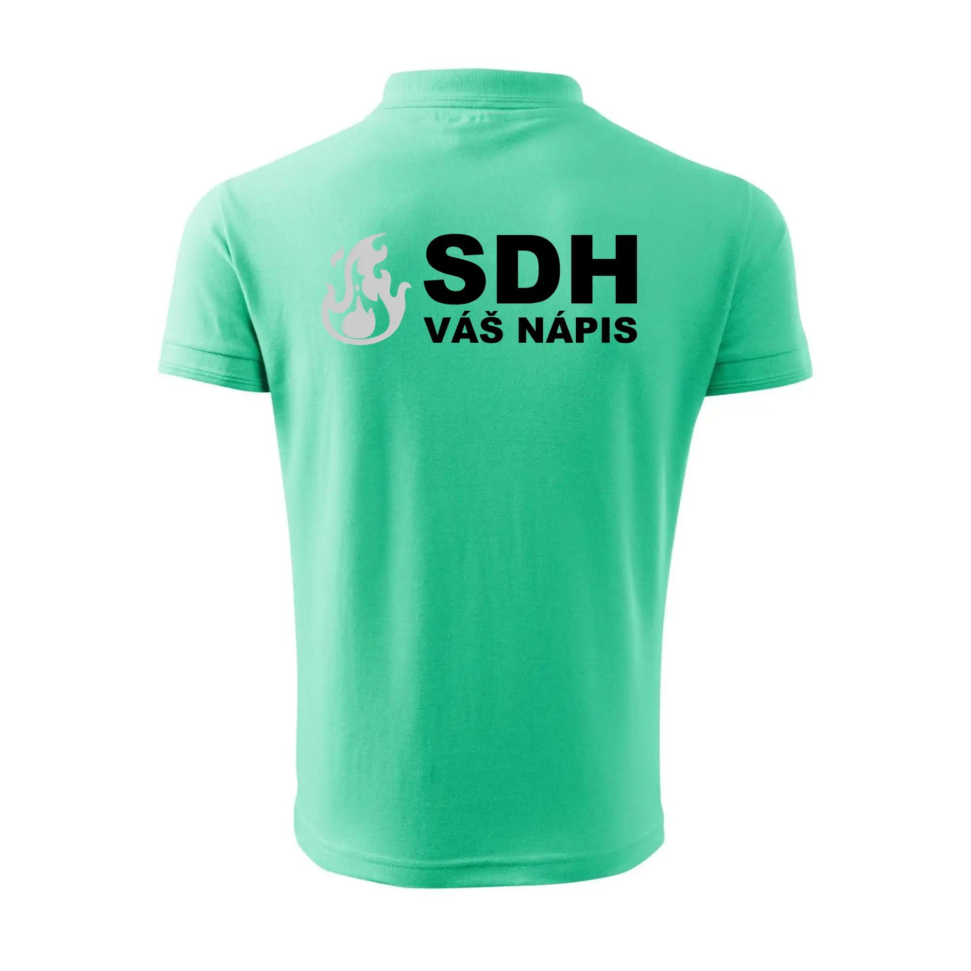 SDH REFLEXNÍ nápis (oheň, firesport, název sboru - vlastní nápis)