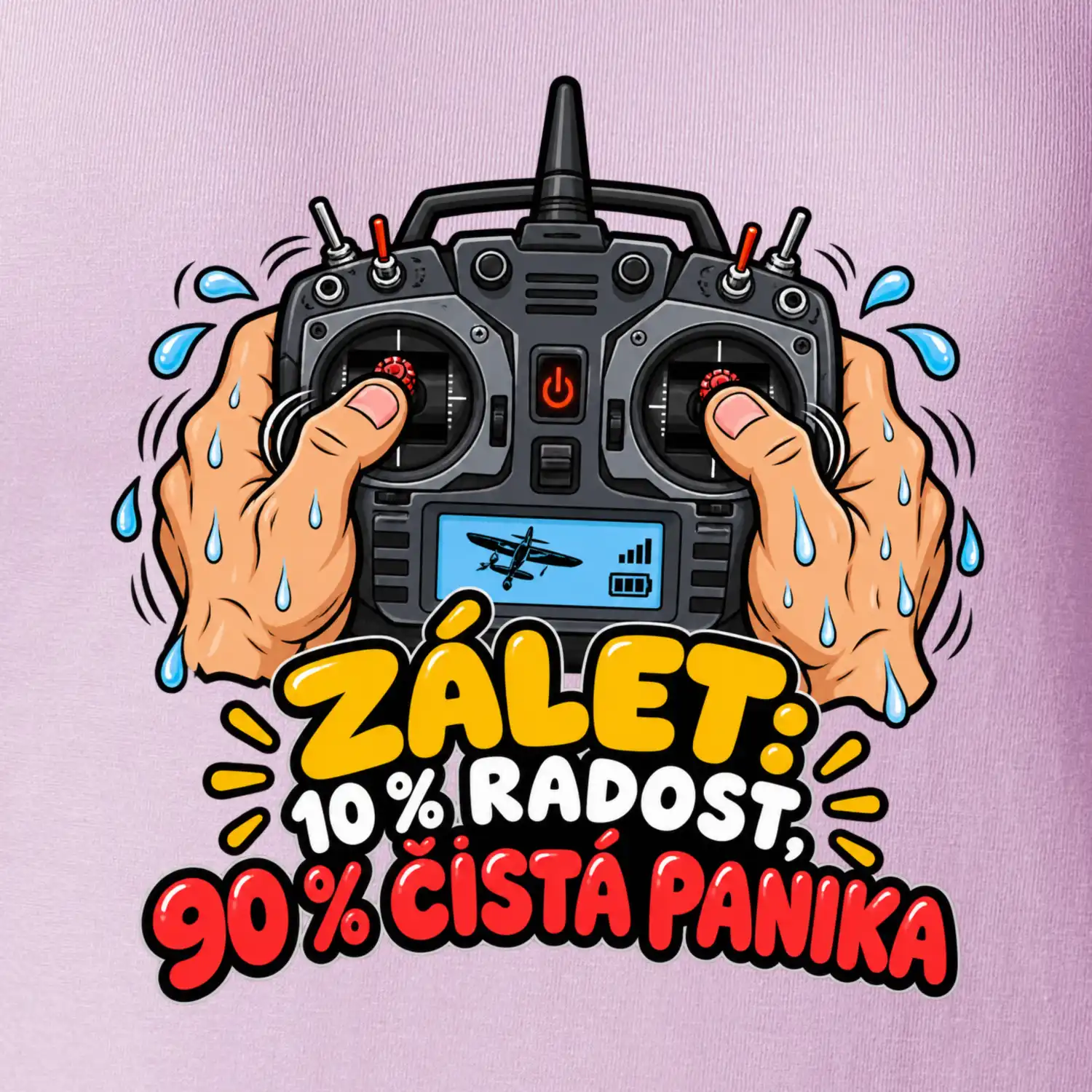 Zálet čistá panika