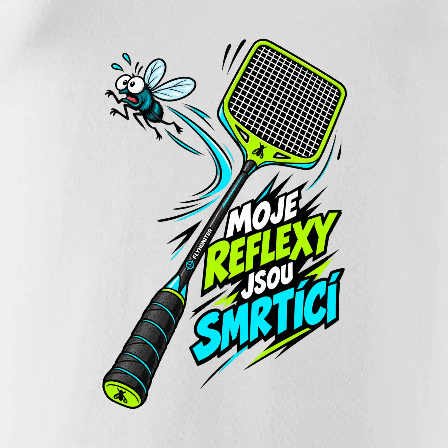Badminton smrtící reflexy