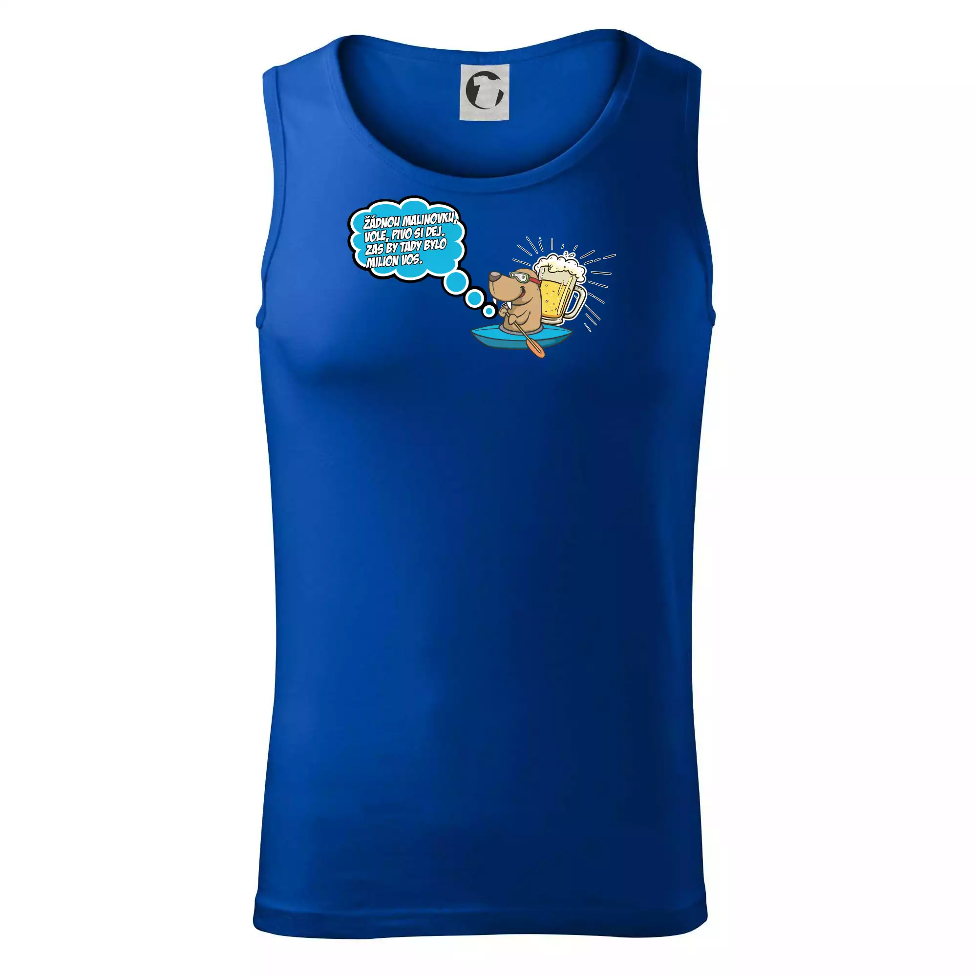 Žádnou malinovku, ale pivo