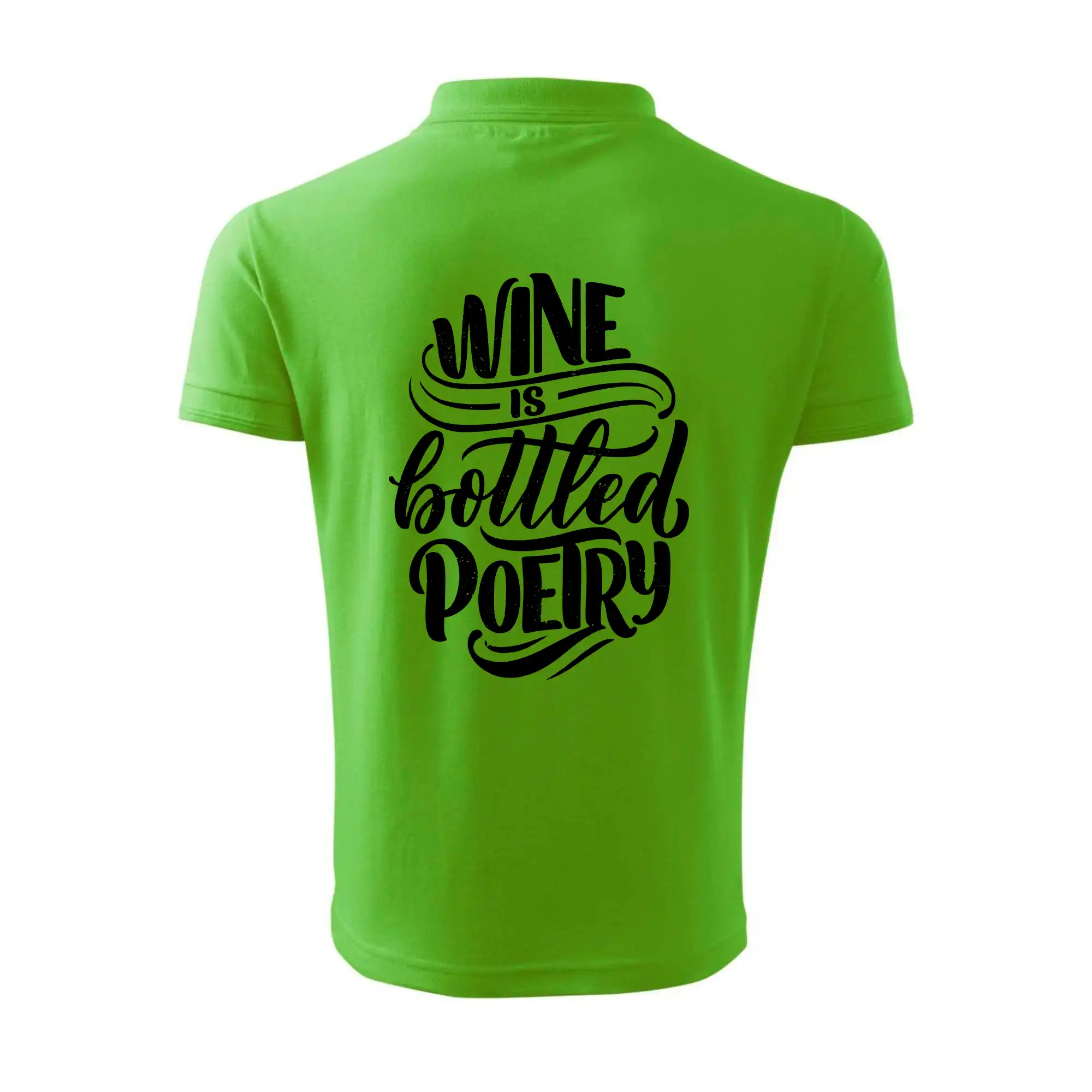 Wine is bottled poetry