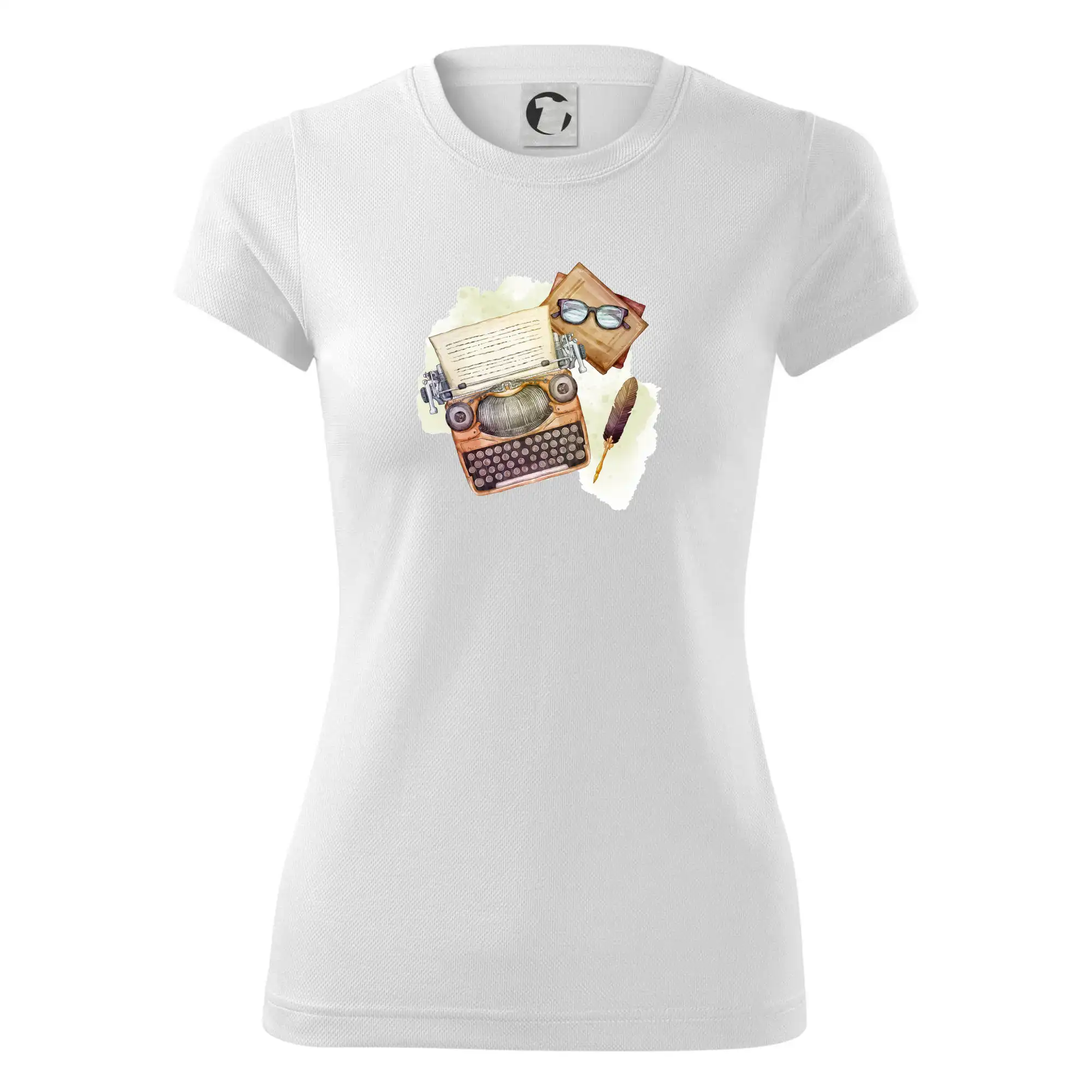 Knihy a psací stroj