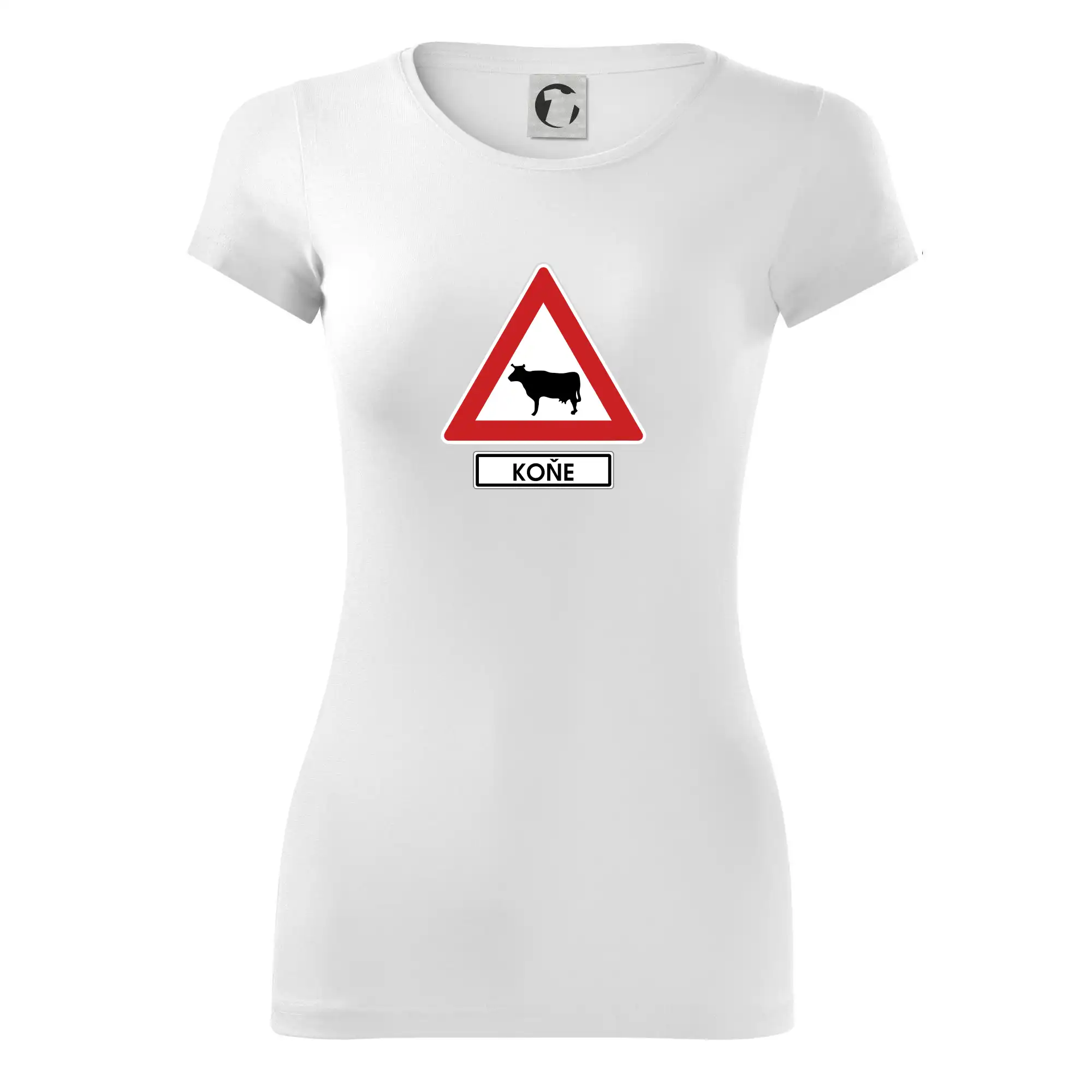 Dopravní značka - Pozor koně / kráva