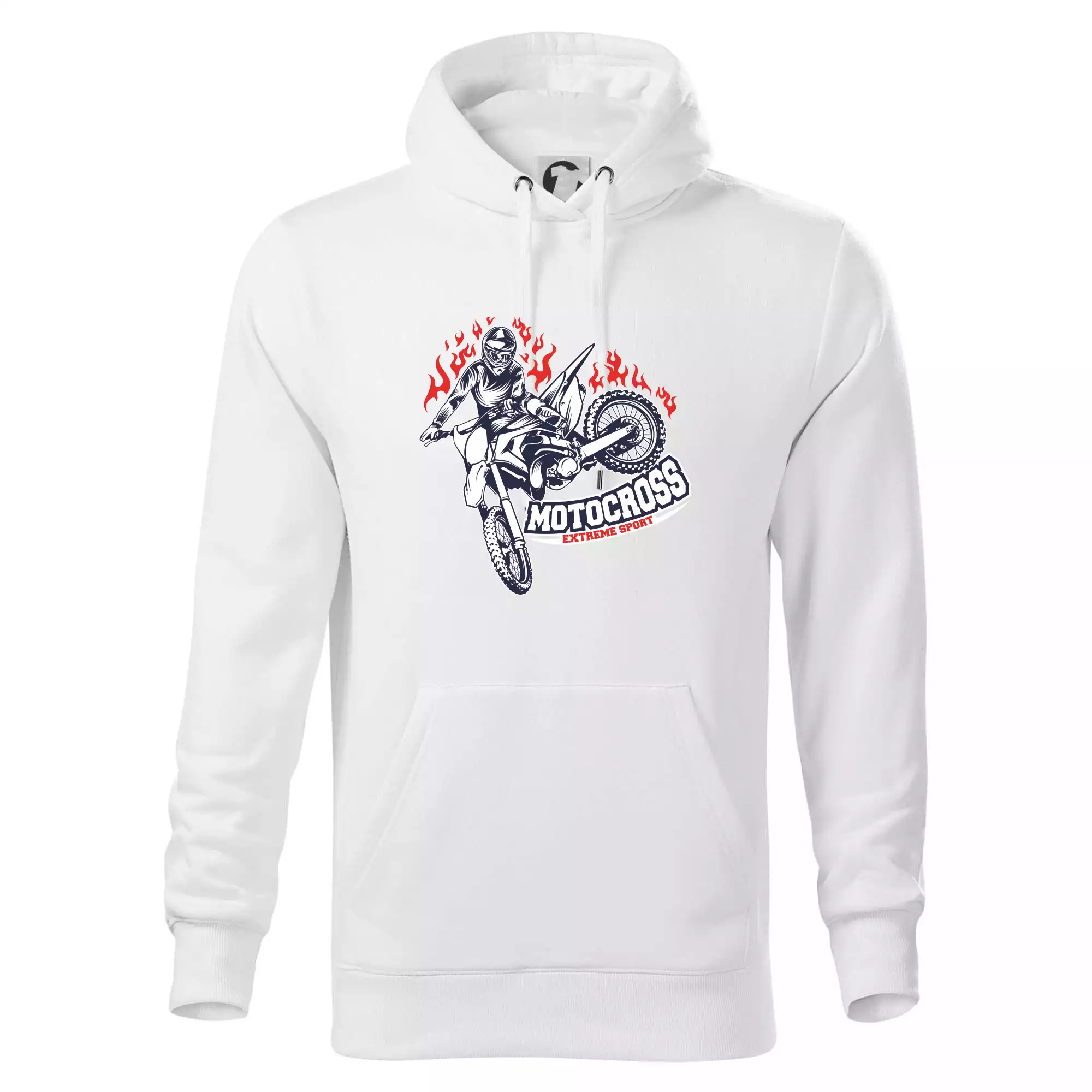 Motocross extreme sport fire