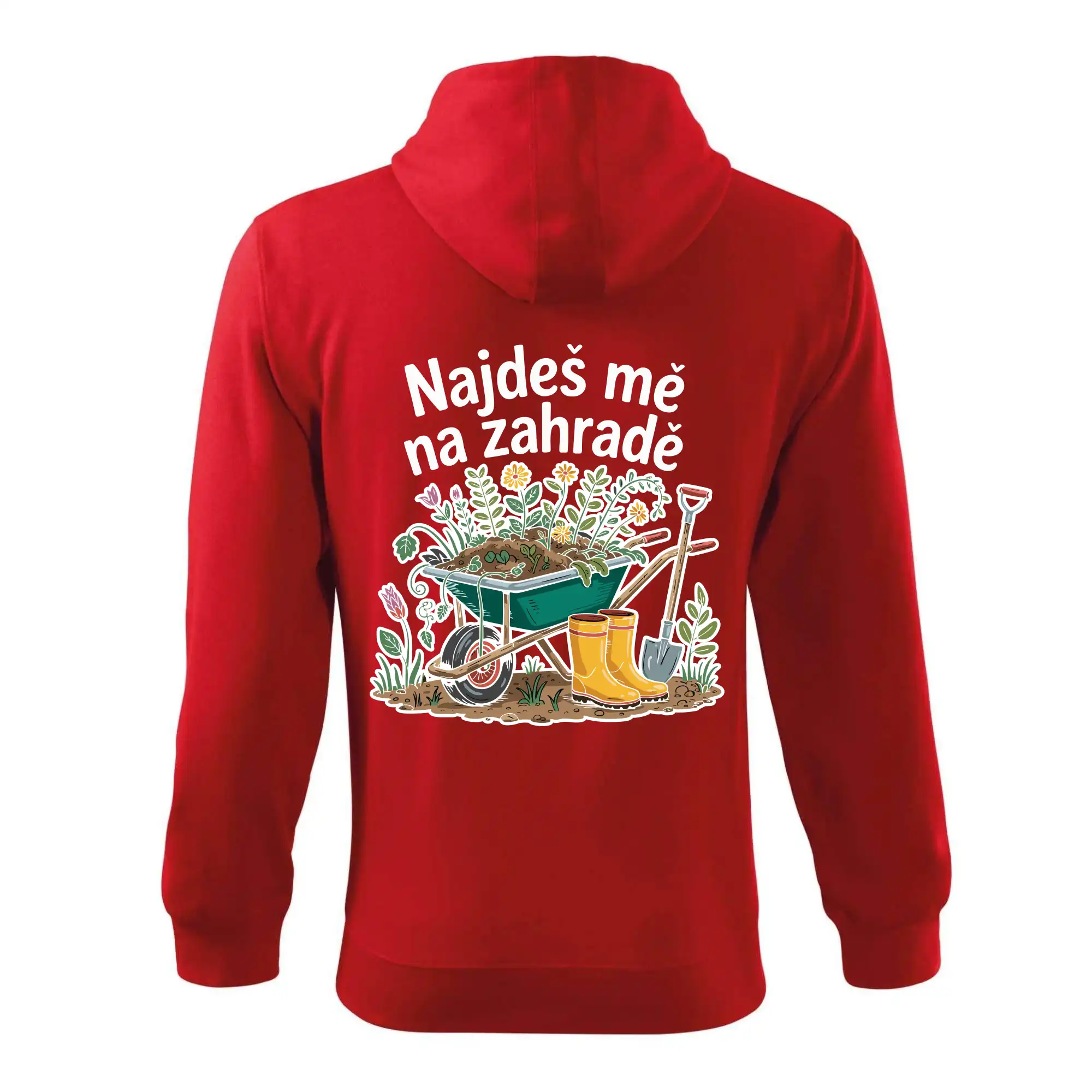 Najdeš mě na zahradě - kolečko