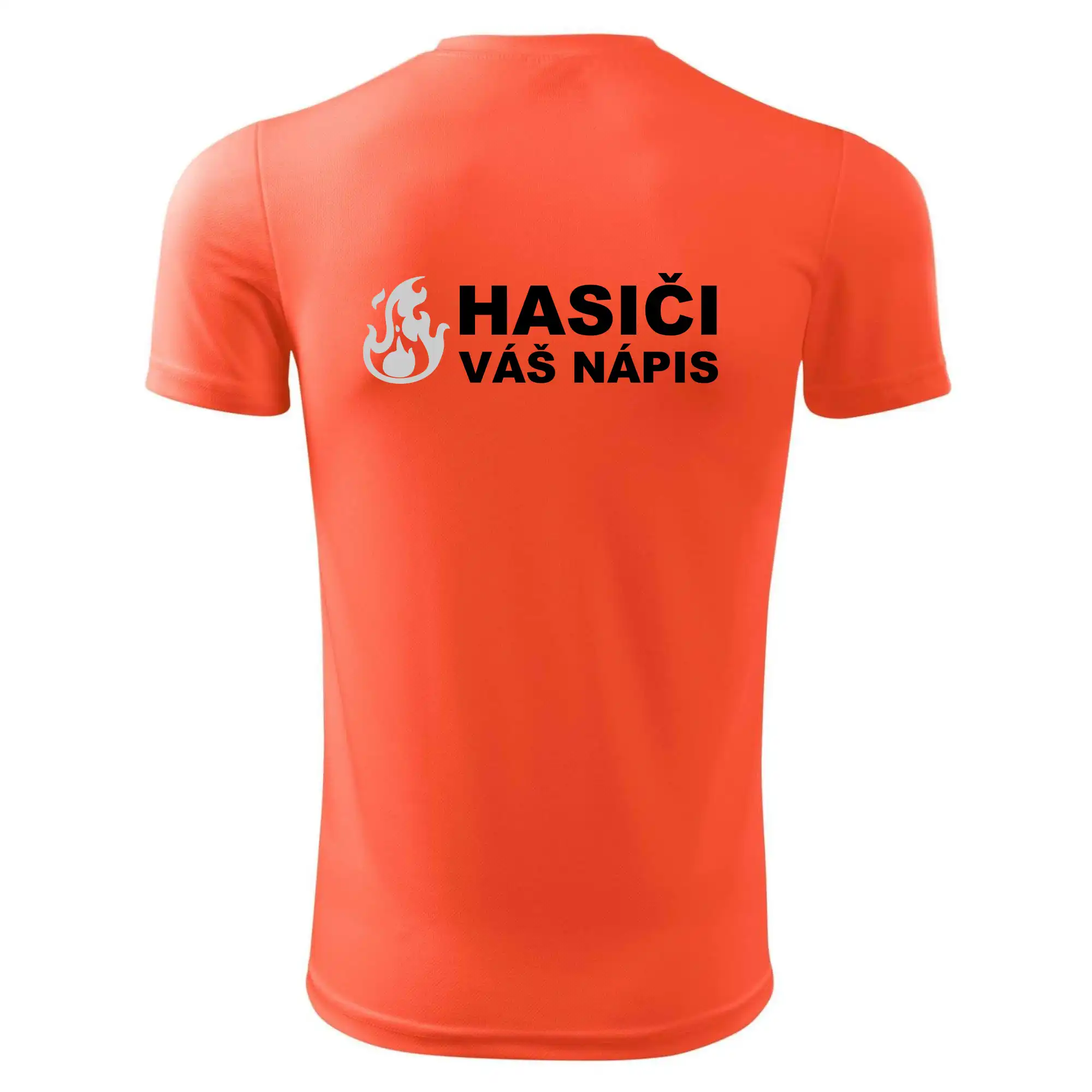 Hasiči REFLEXNÍ (oheň, Firesport, název sboru - vlastní nápis)