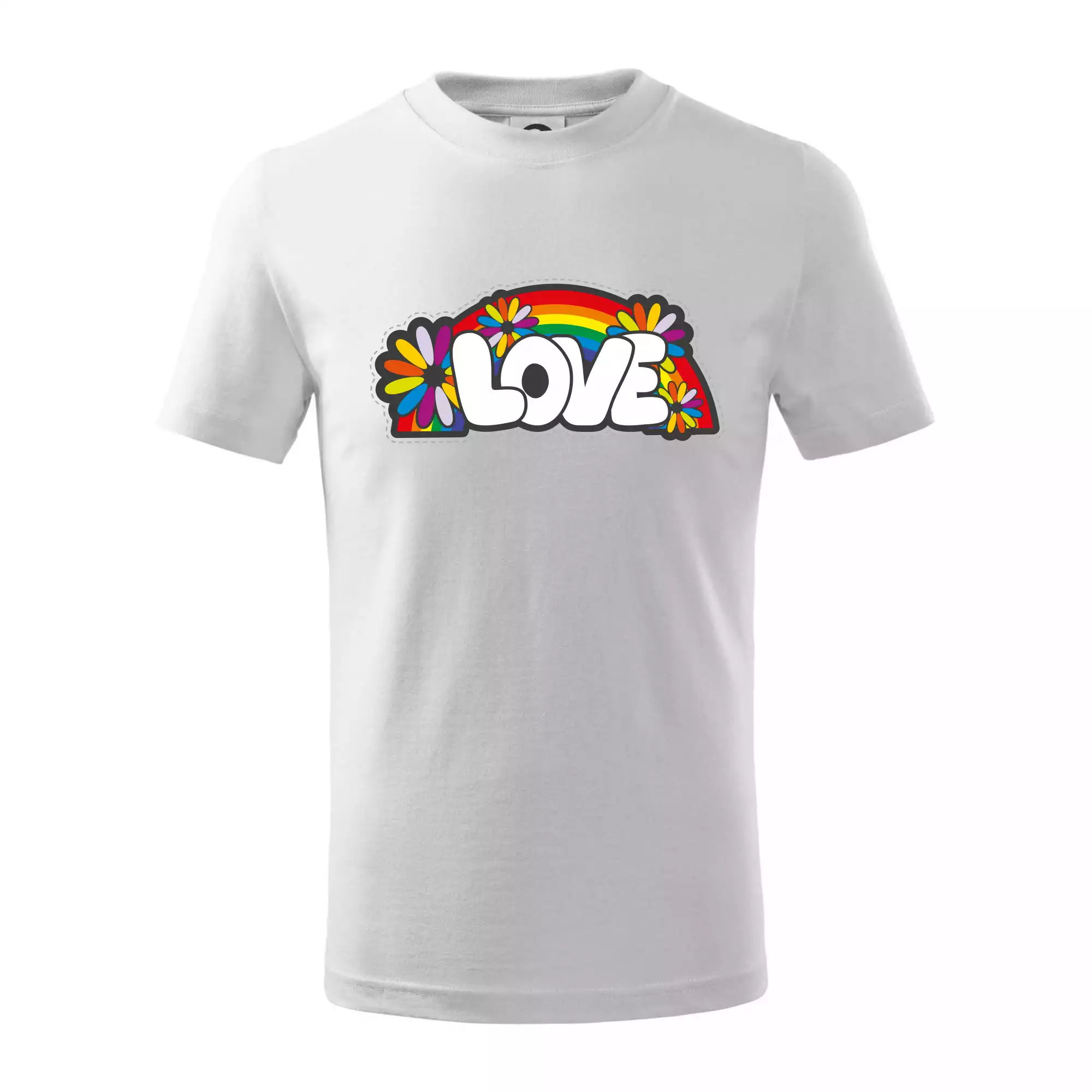Love s duhou v pozadí