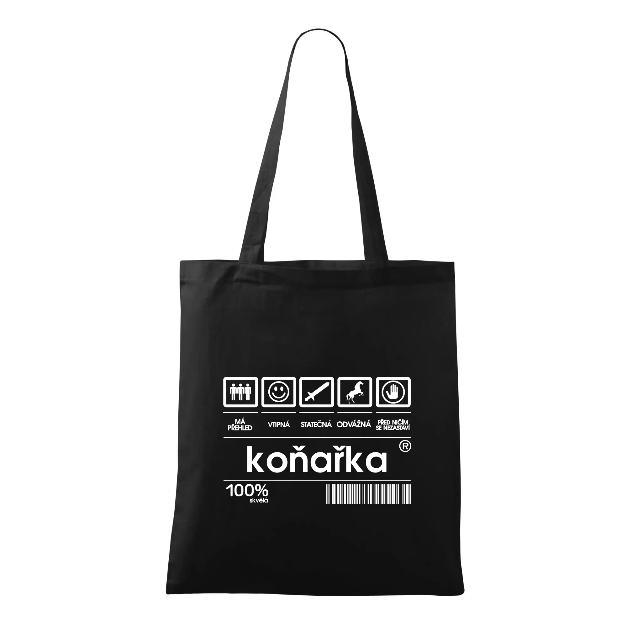 Čárový kód - Koňařka Čárový kód - Koňařka