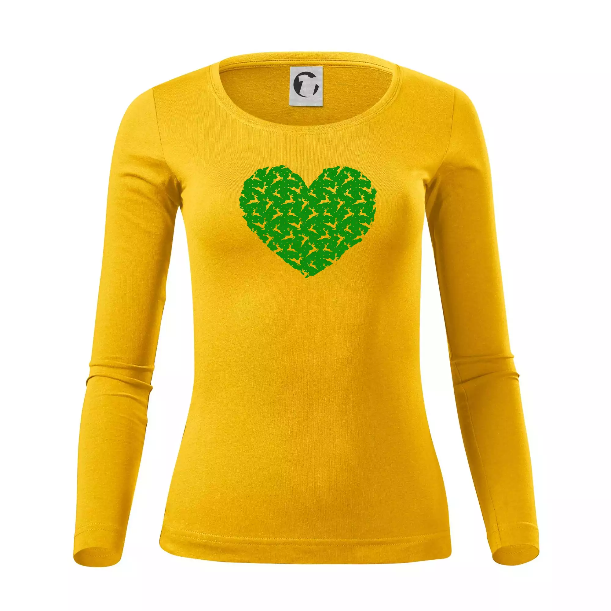 Vánoční jeleni v srdci