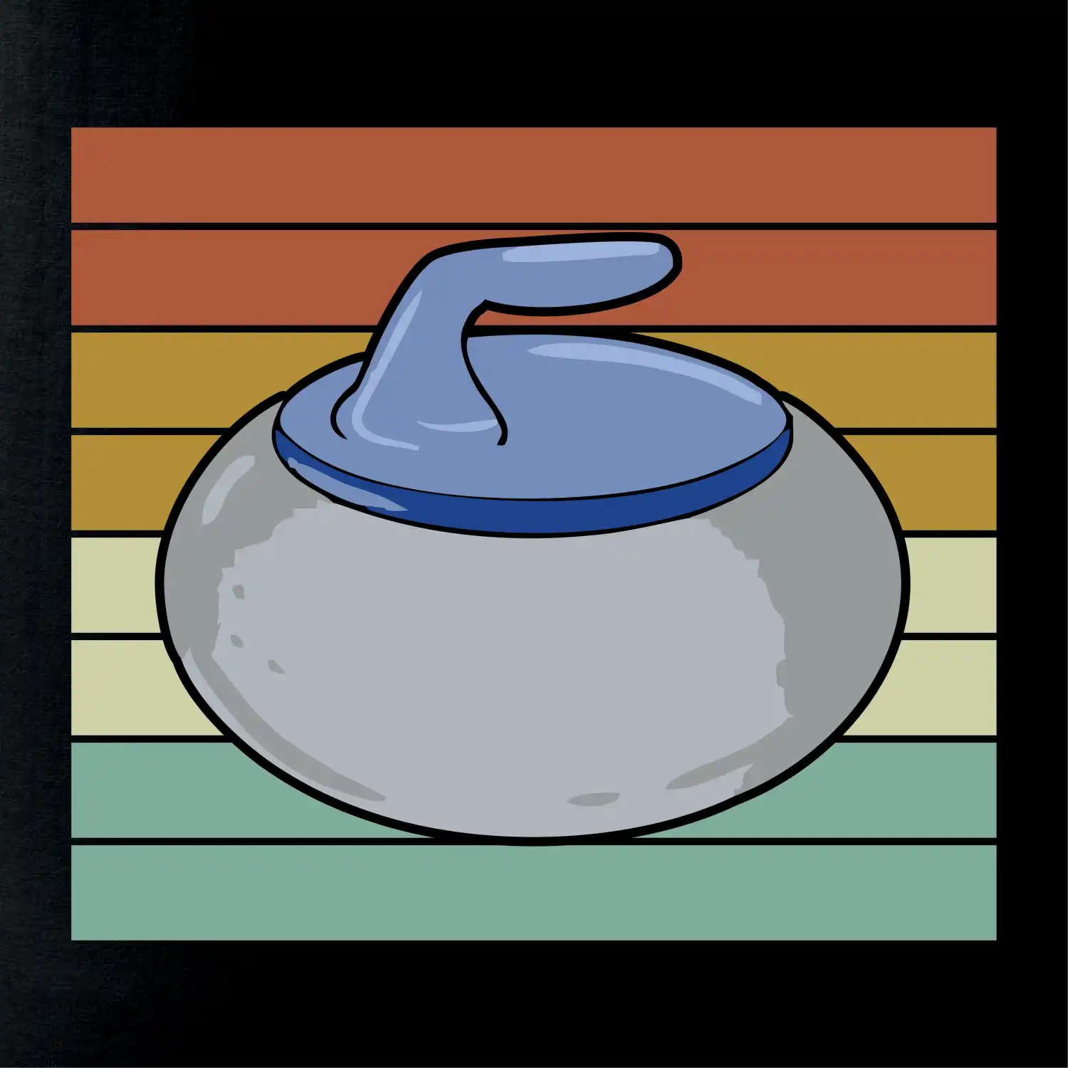 Curling vintage