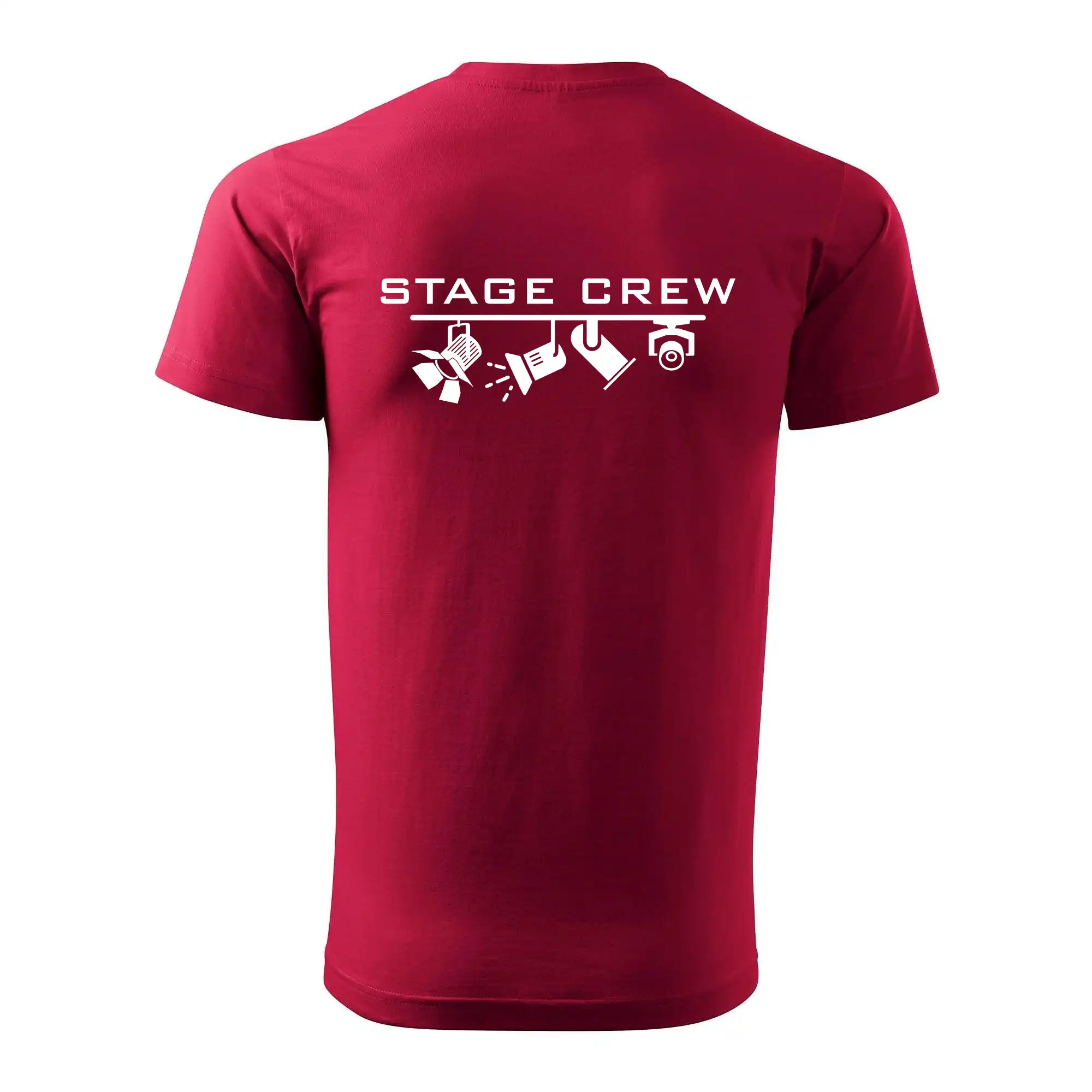 Jméno a nápis na zádech - stage crew