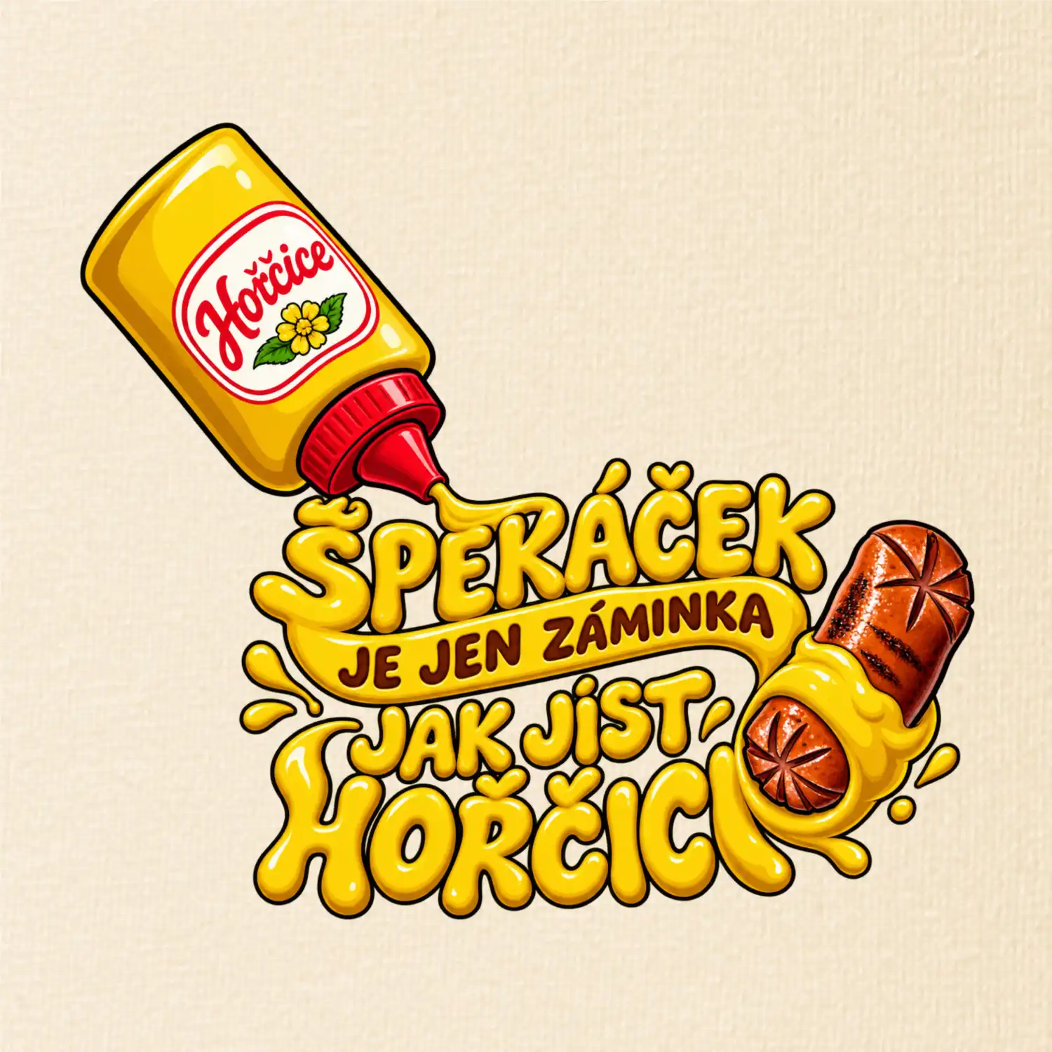 Špekáček je jen záminka jak jíst hořčici