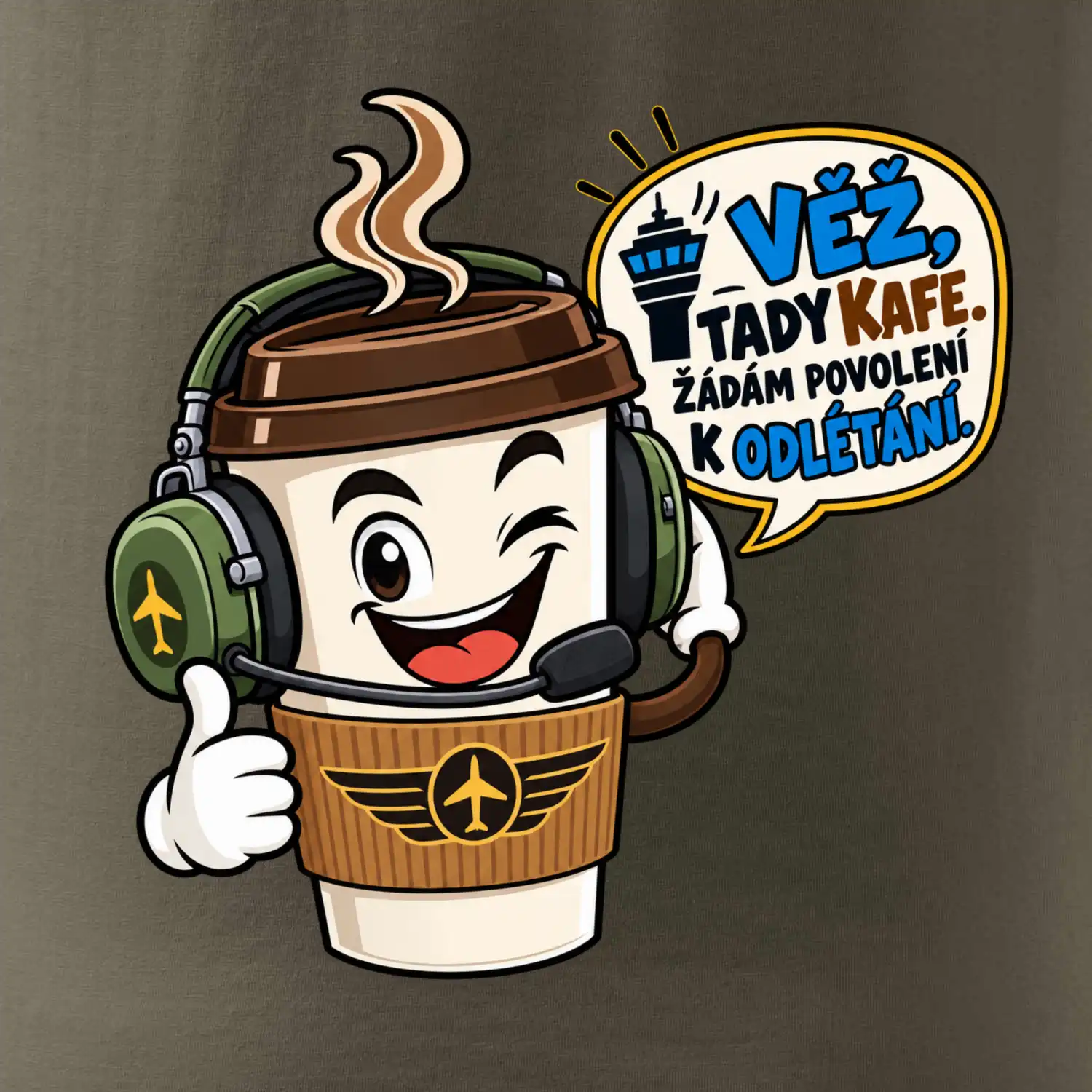 Věž tady kafe