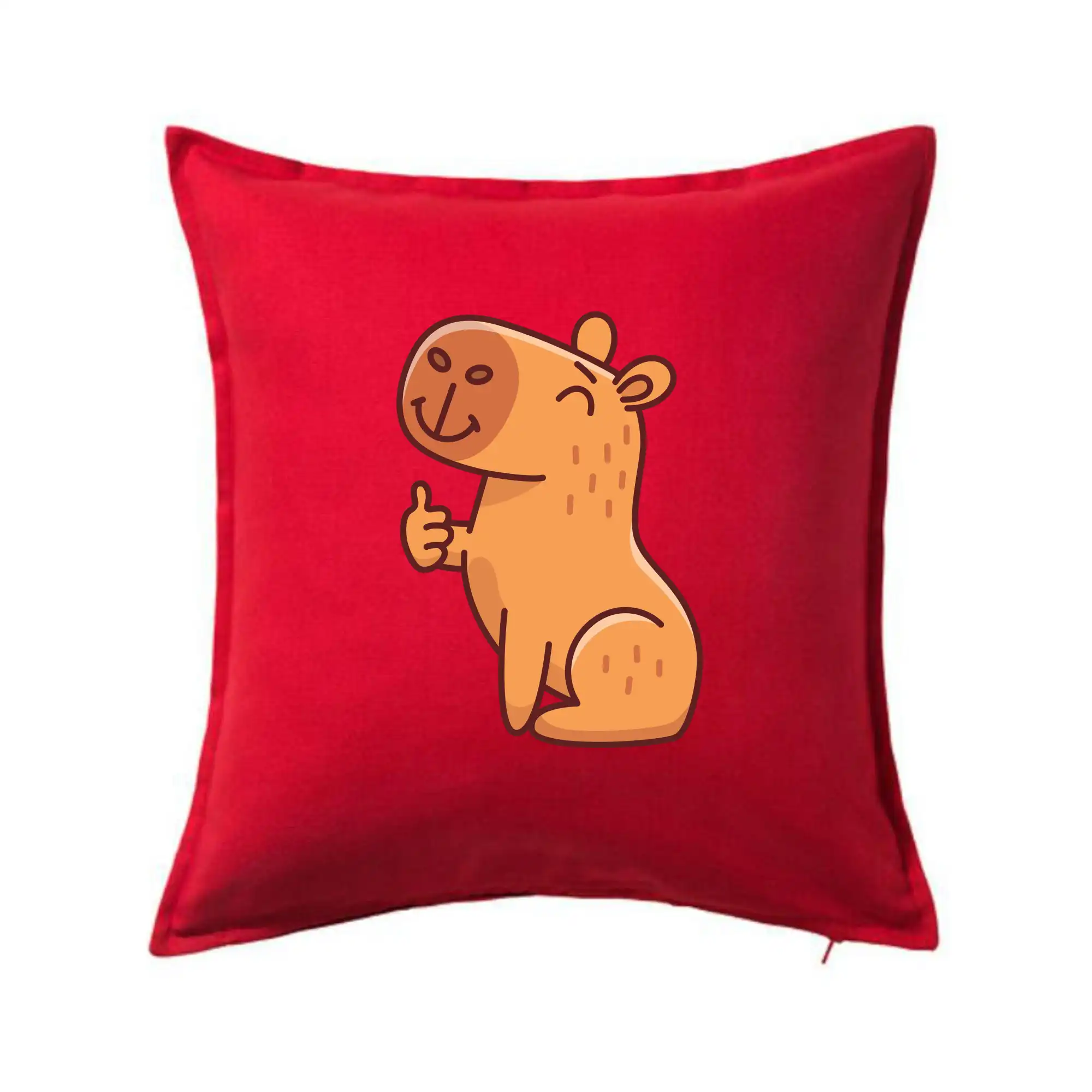 Kapybara s palcem nahoru