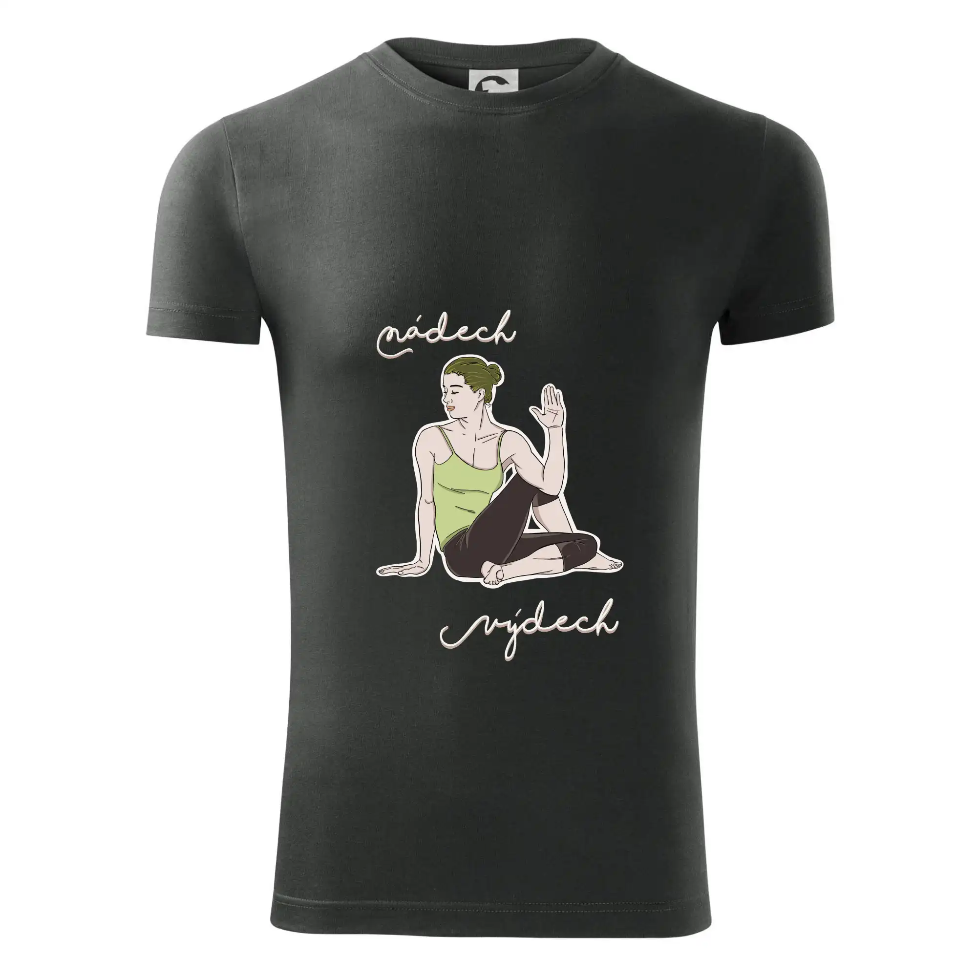 Yoga nádech výdech (Radek Pilař ART)