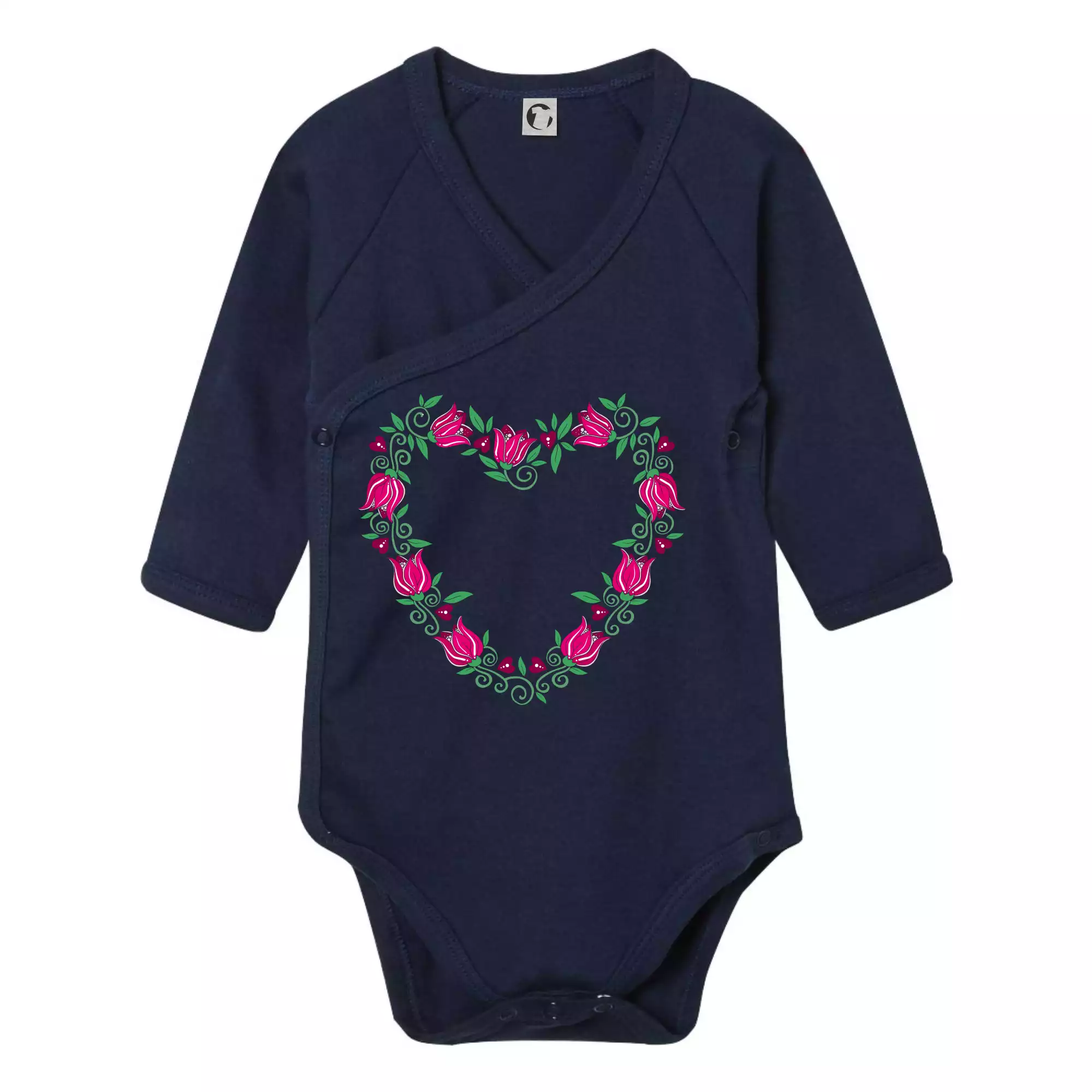 Červené tulipánové srdiečko (Pecka design)