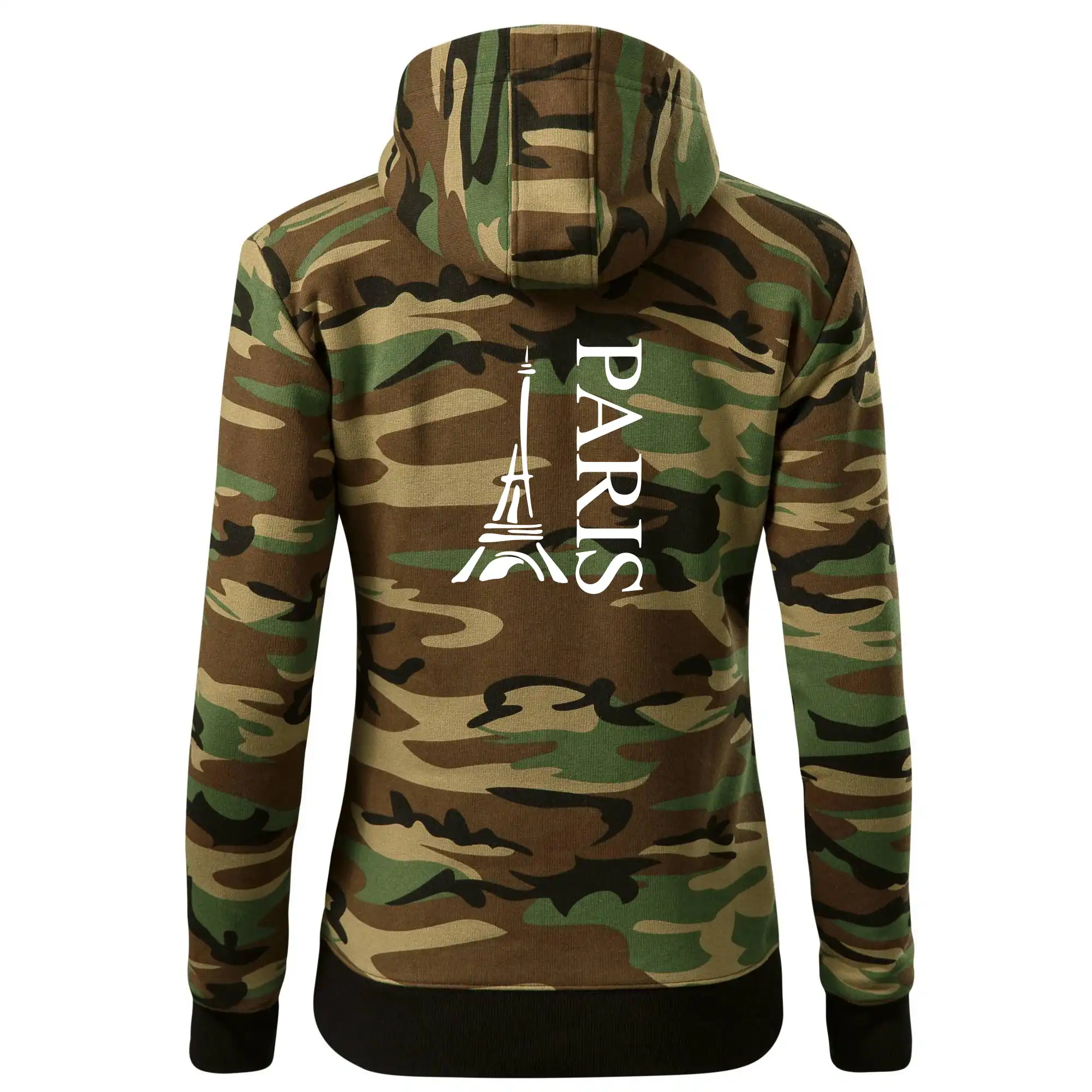 Paris nápis Eiffelovka na výšku