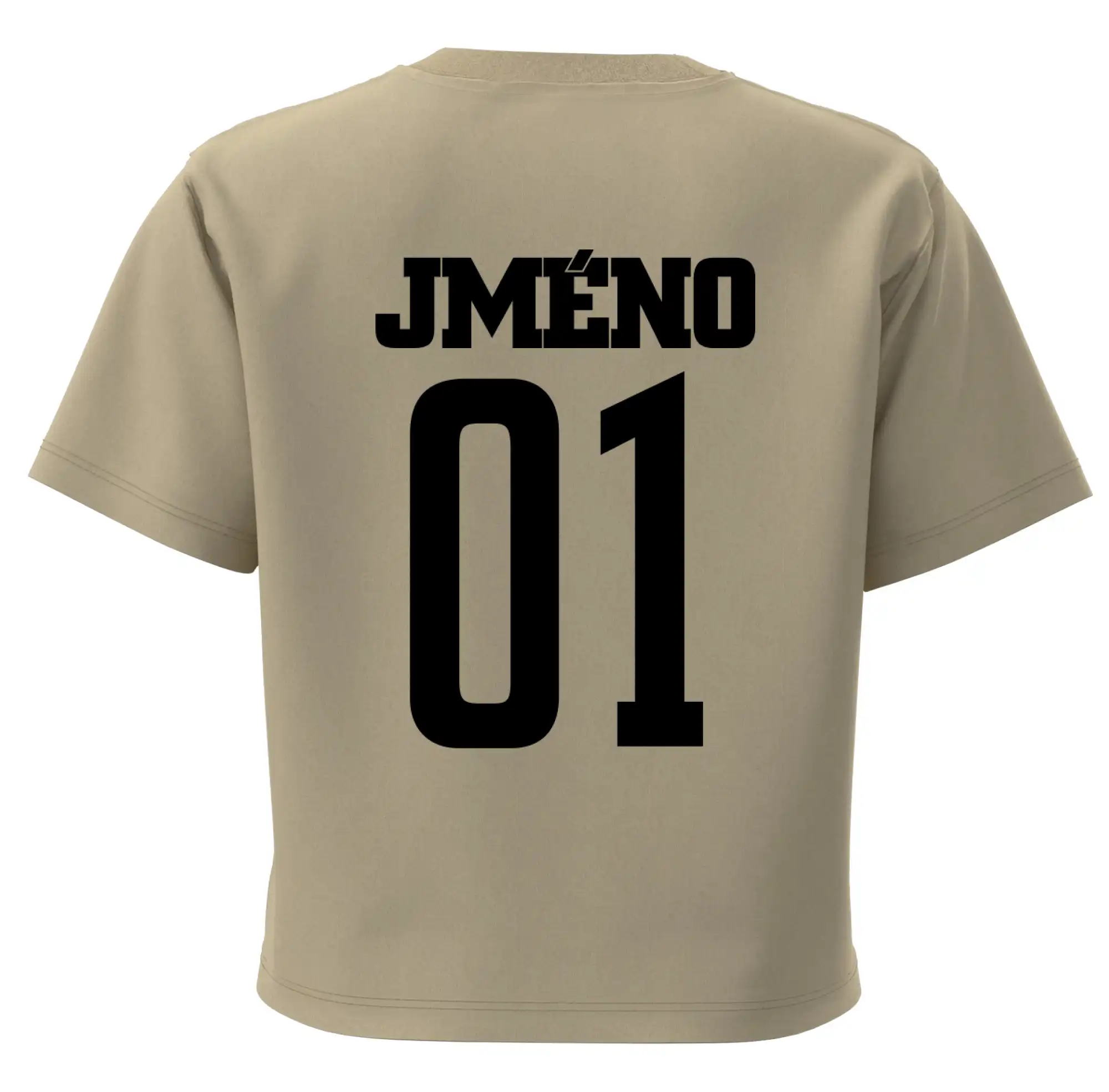 Fotbalový dres - vlastní jméno a číslo