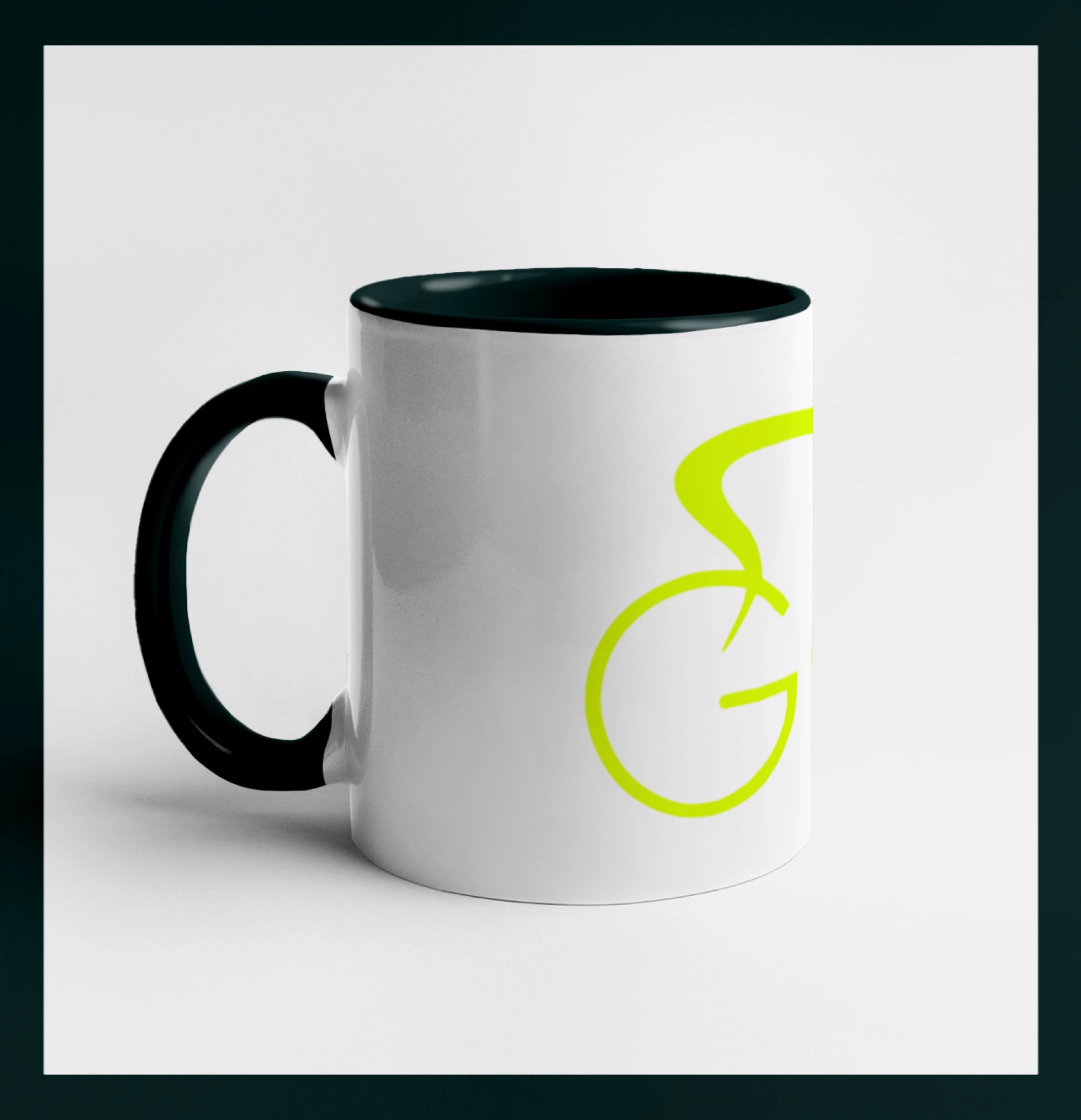 GO - Fluo cyklista malý