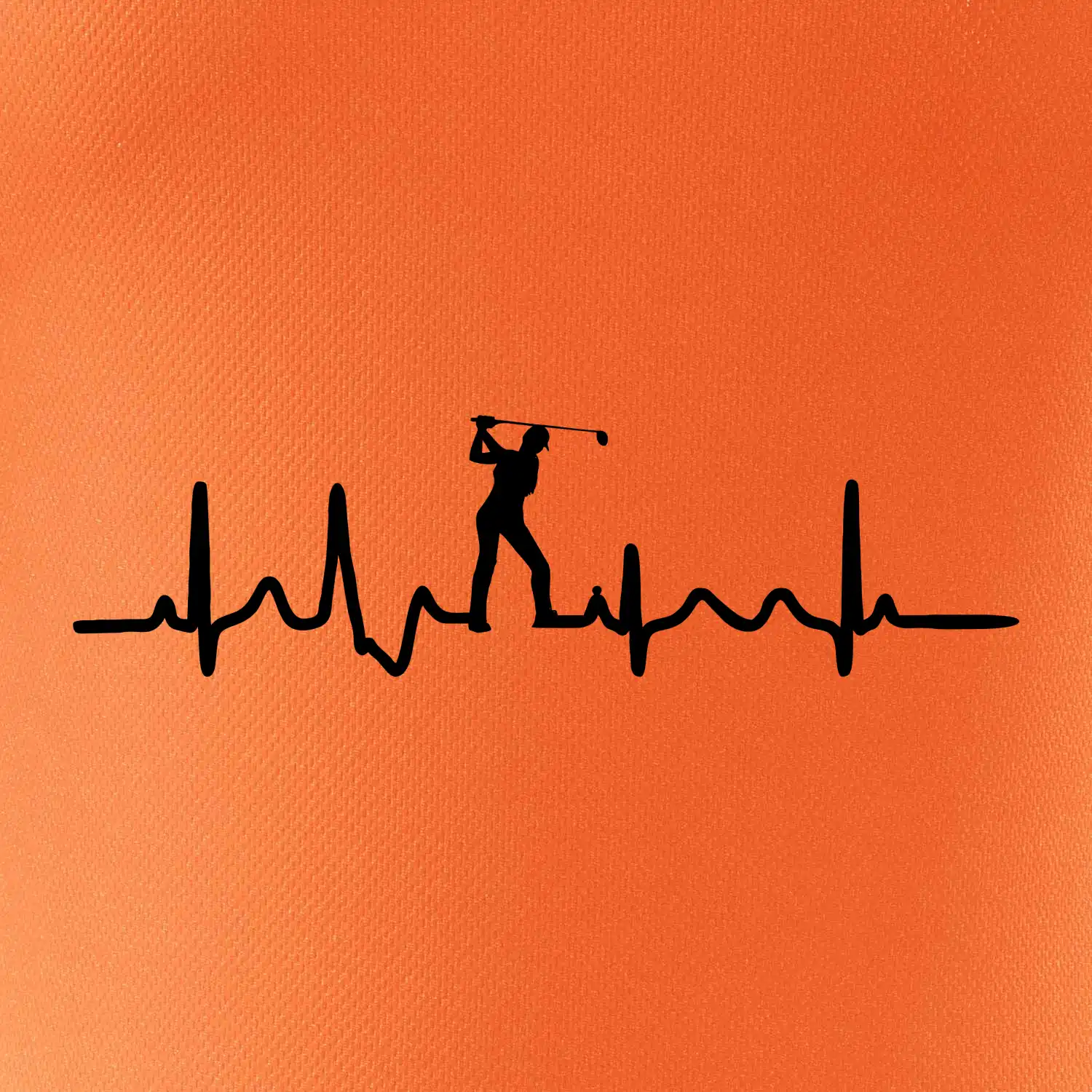 Ekg golf - žena