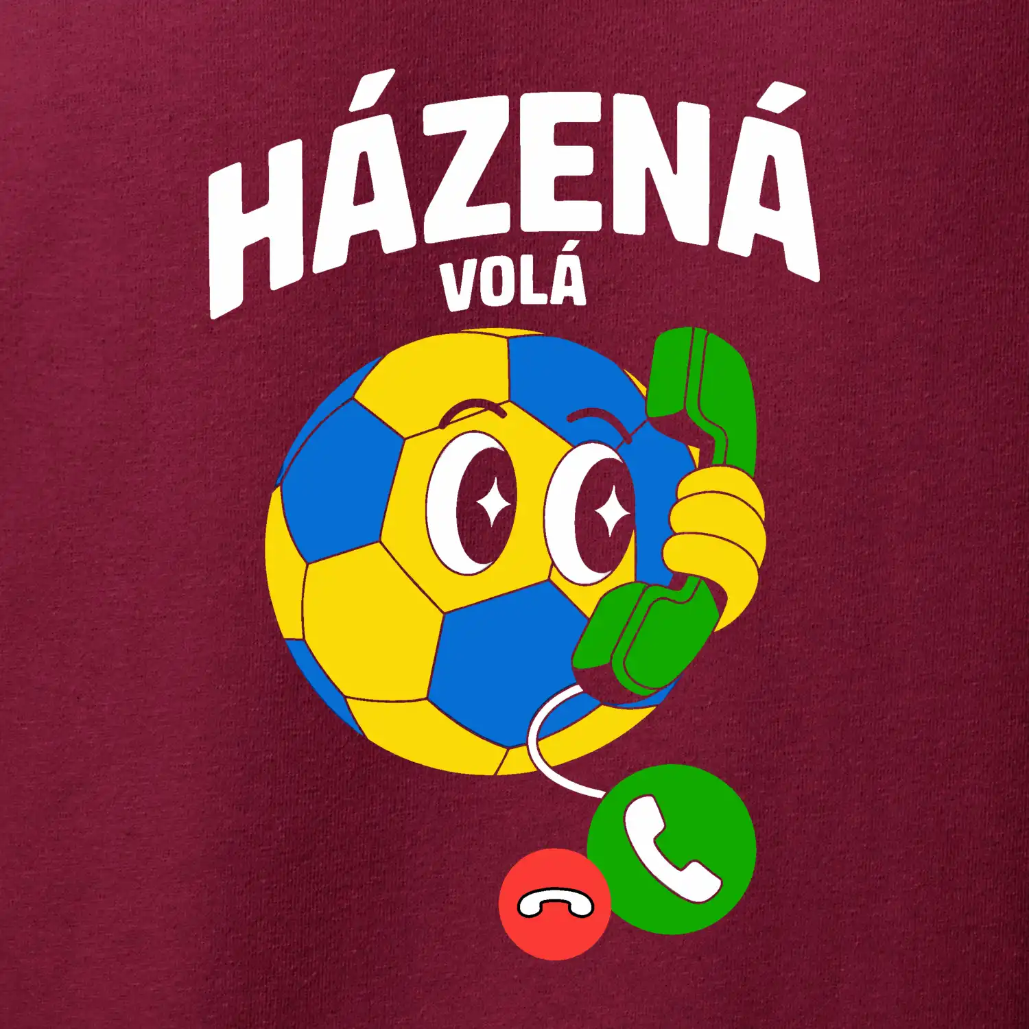 Karikatura házená volá