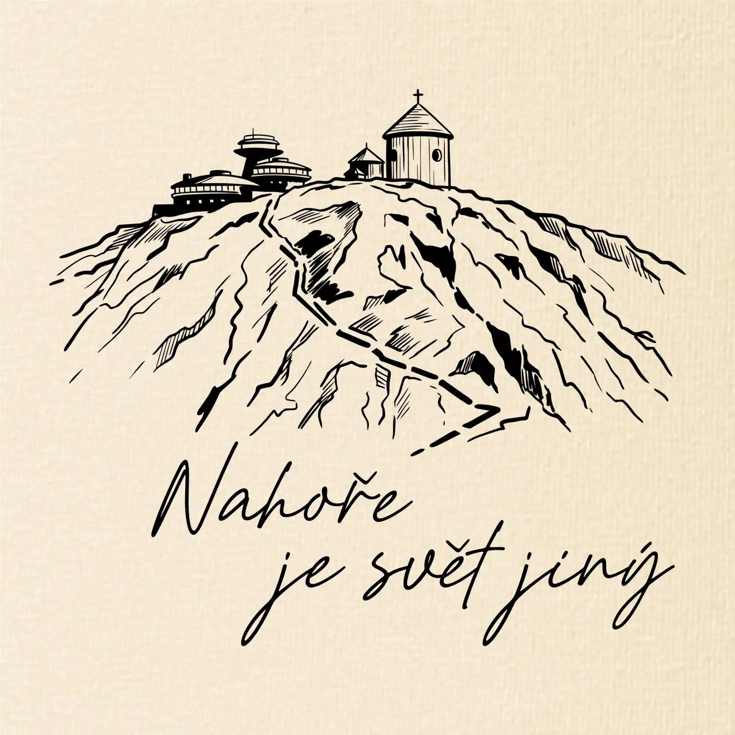 Sněžka Nahoře je svět jiný