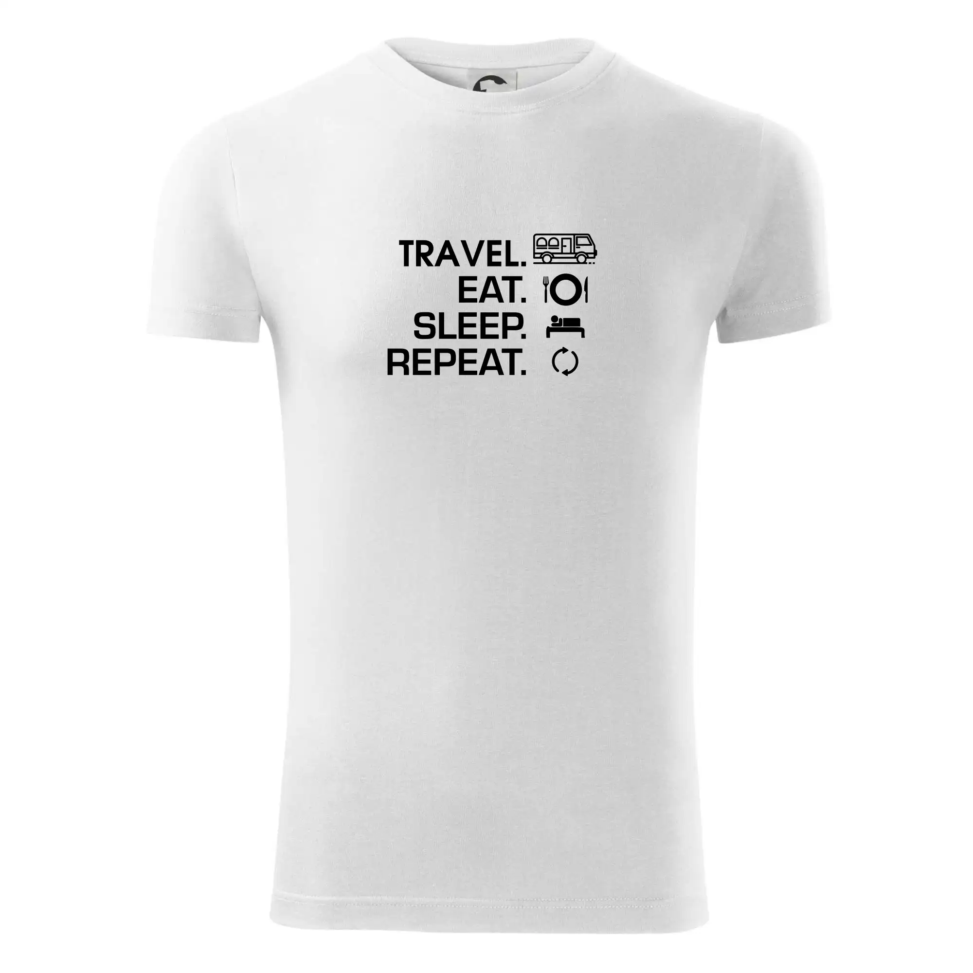 Eat sleep travel - Van