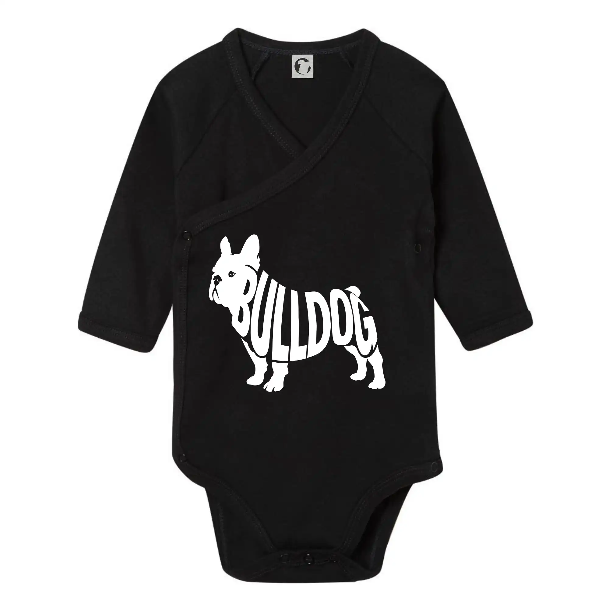 Bulldog  nápis v těle