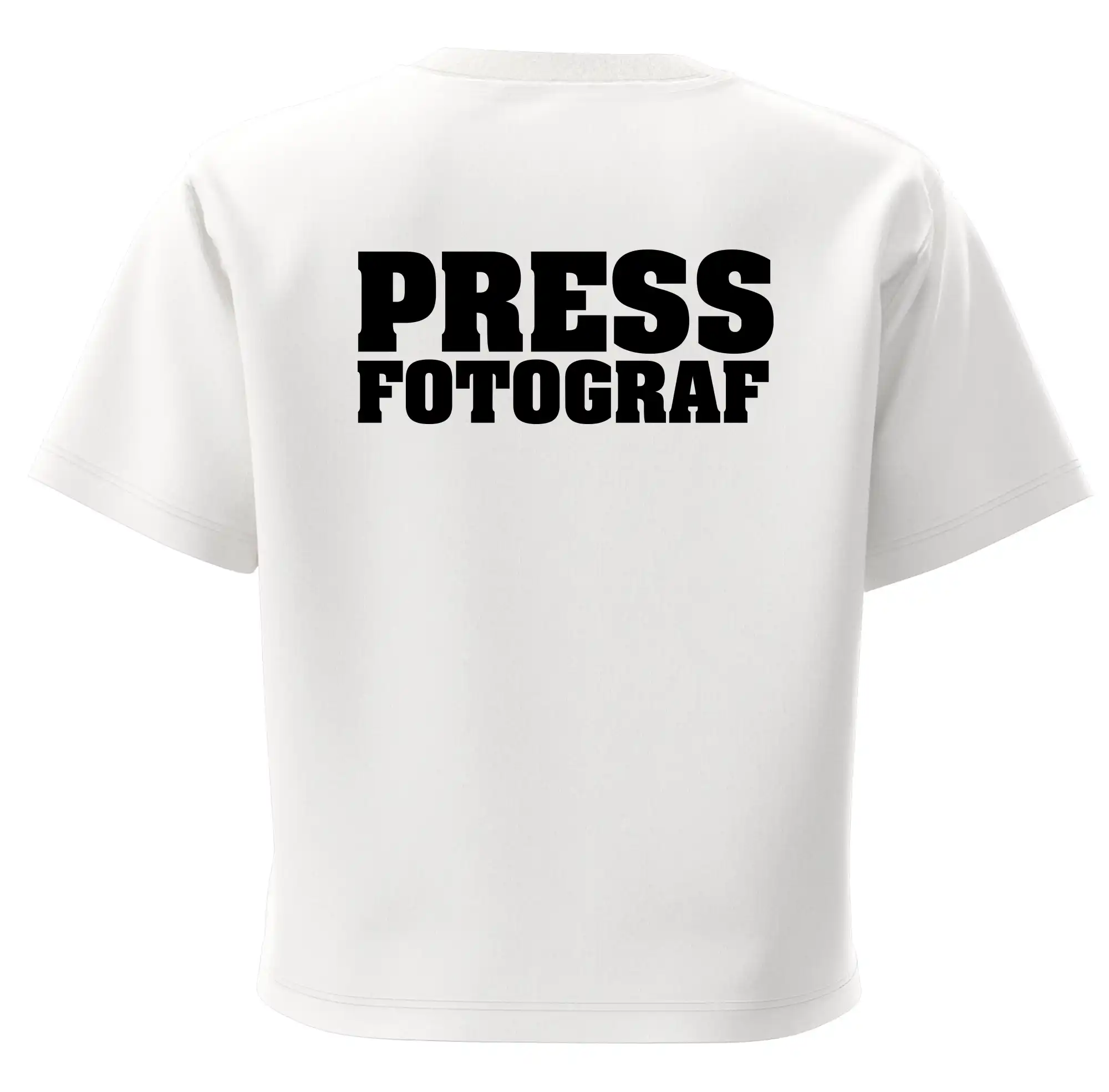 Novinář nápis - Press Fotograf